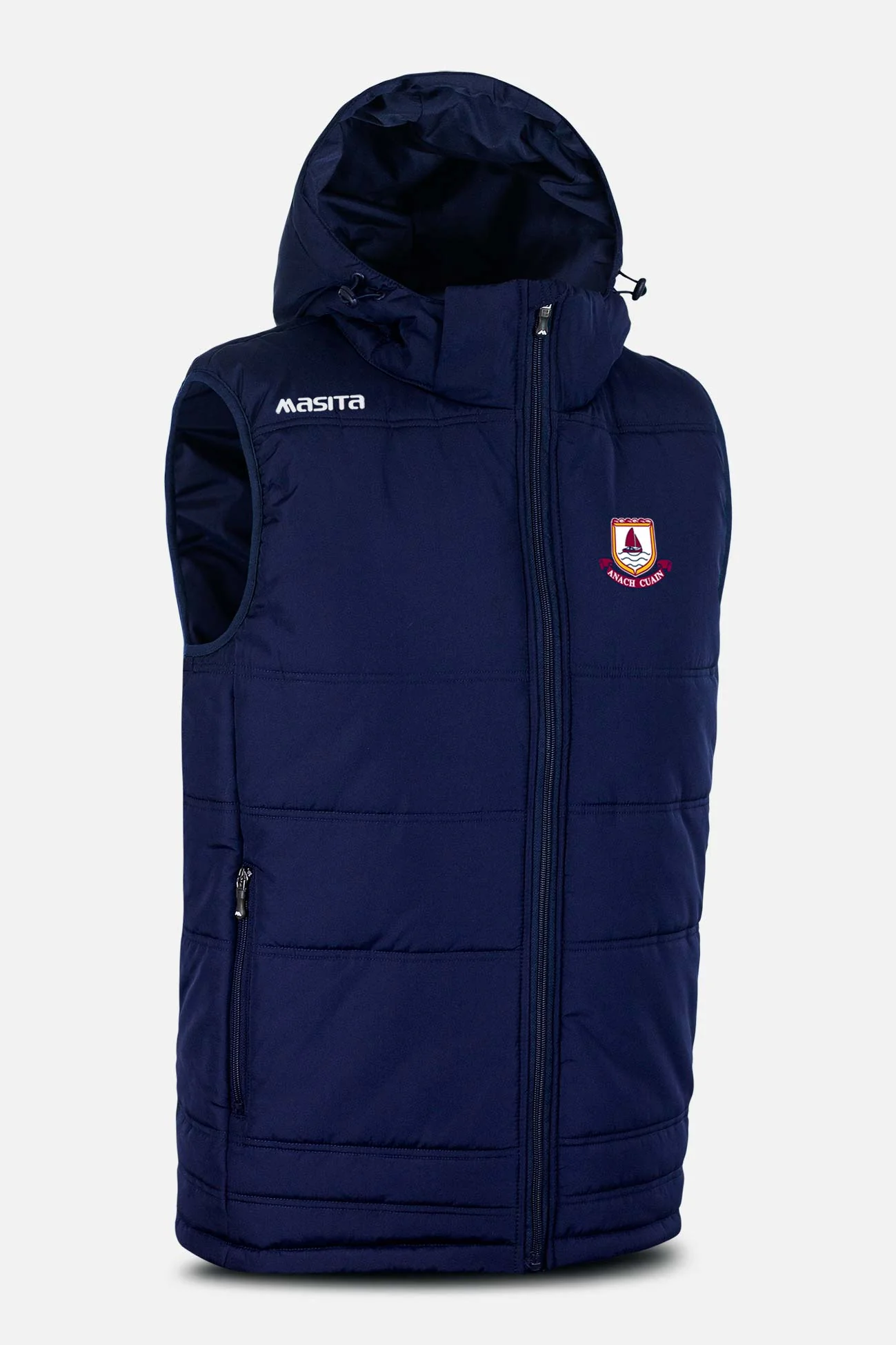 Annaghdown LGFA Pop Up Shop Navy Nova Sleeveless Gilet Kids