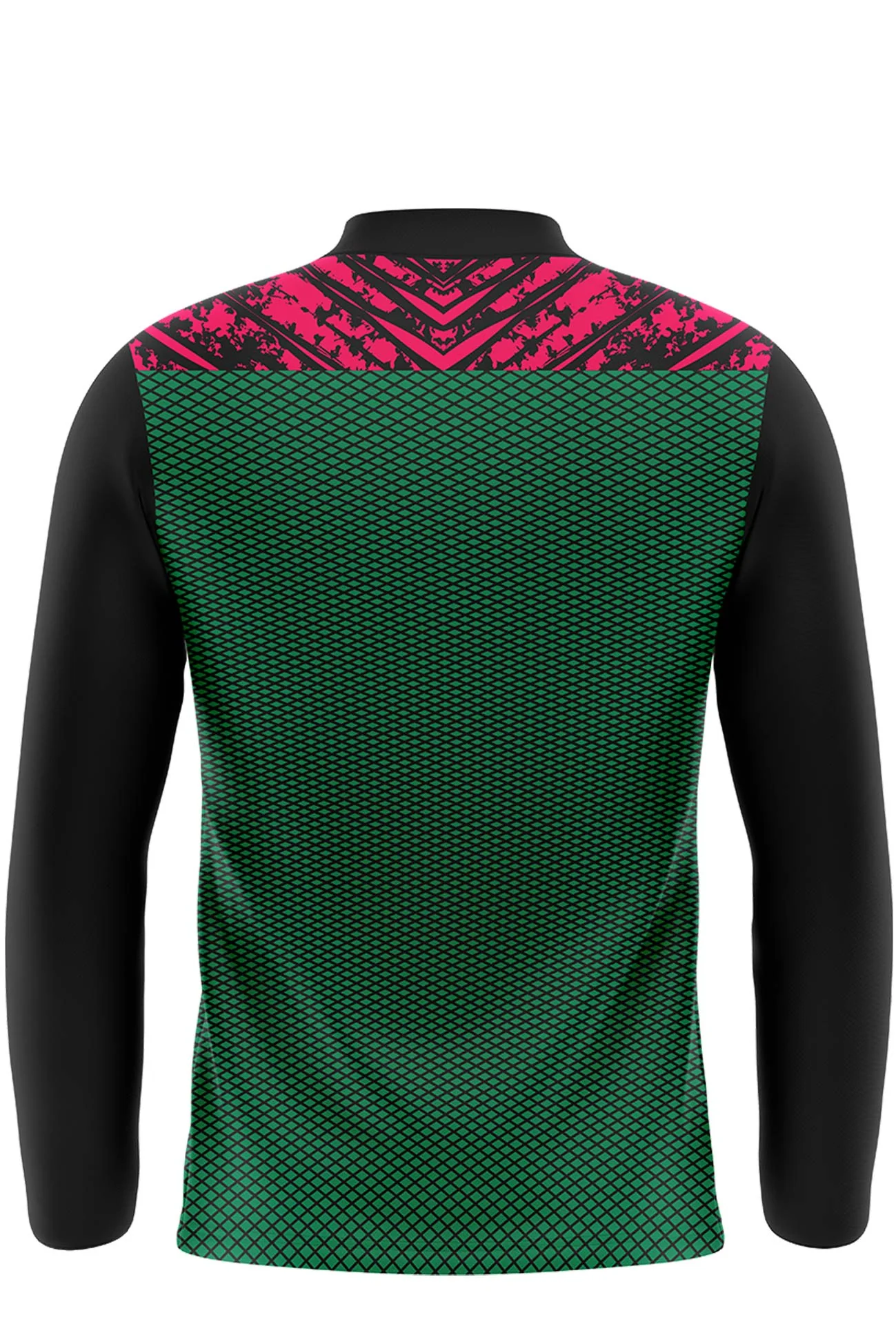 Ballyduff Camogie Pink Drury Style Quarter Zip Adults - Image 2