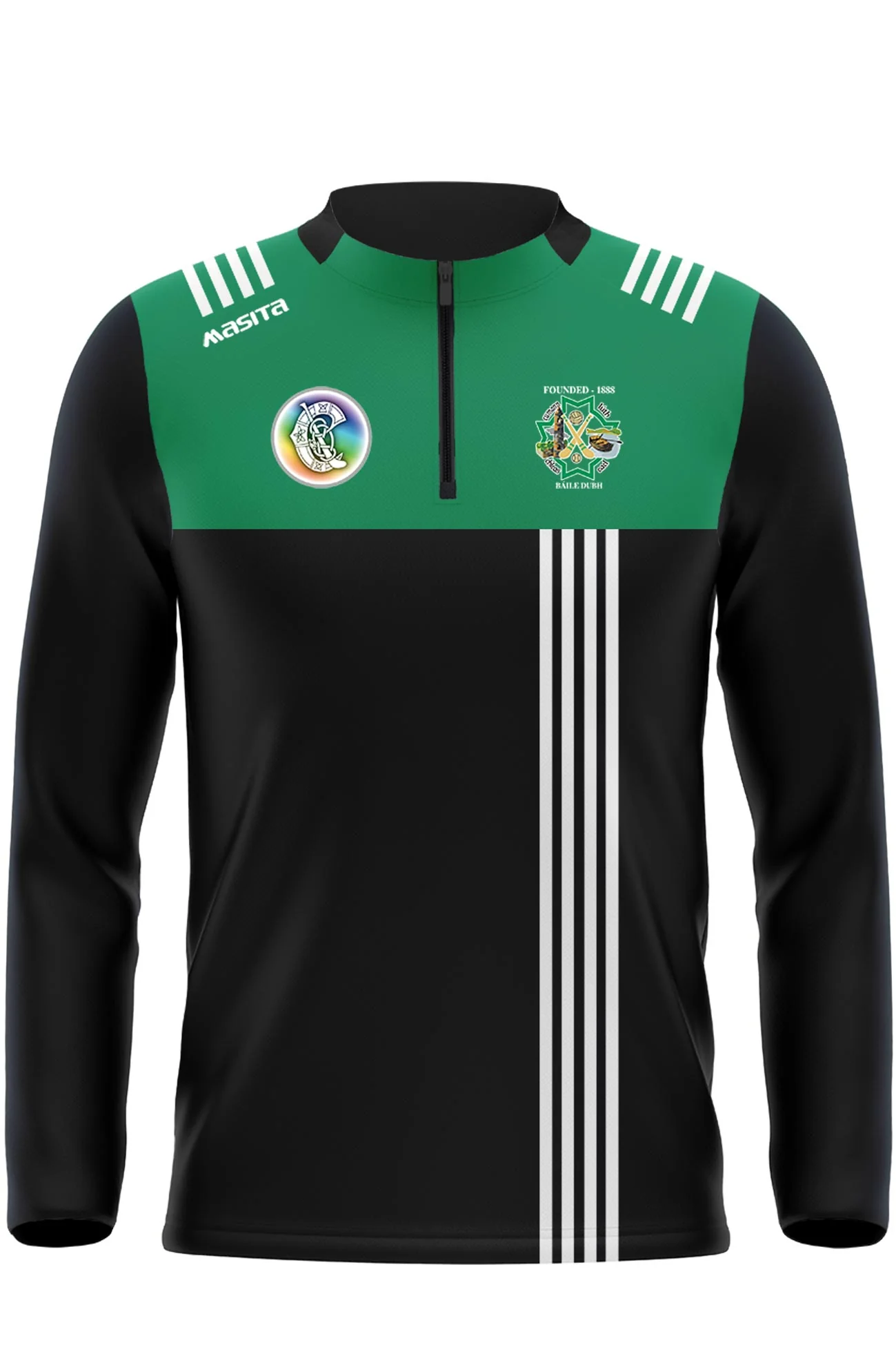 Ballyduff Camogie Cashel Style Quarter Zip Adults