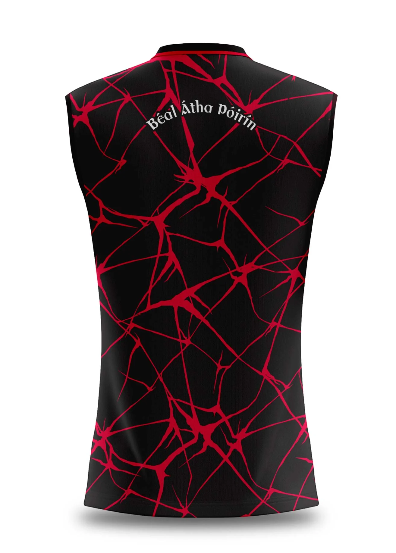 Ballyporeen Skeheenarinky Pop Up Shop Black Sleeveless Jersey Player Fit - Image 2