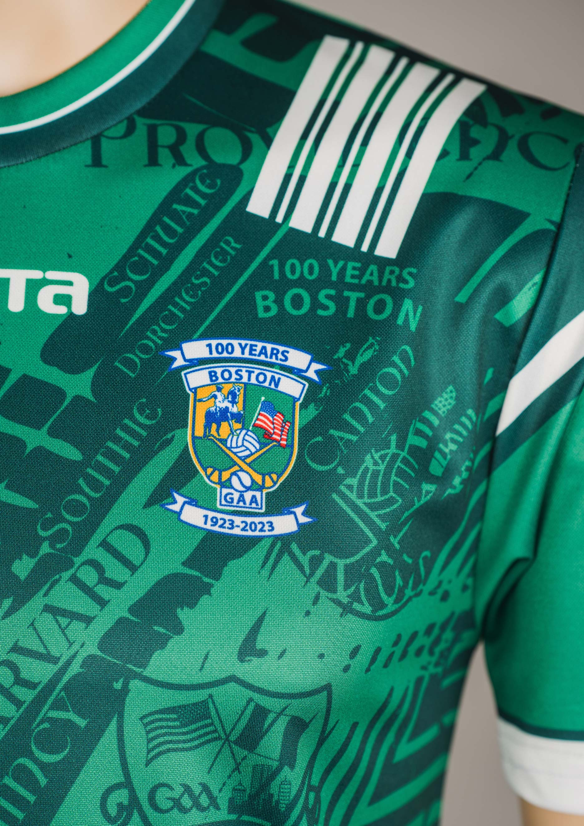 Boston GAA Centenary Jersey Kids - Image 4
