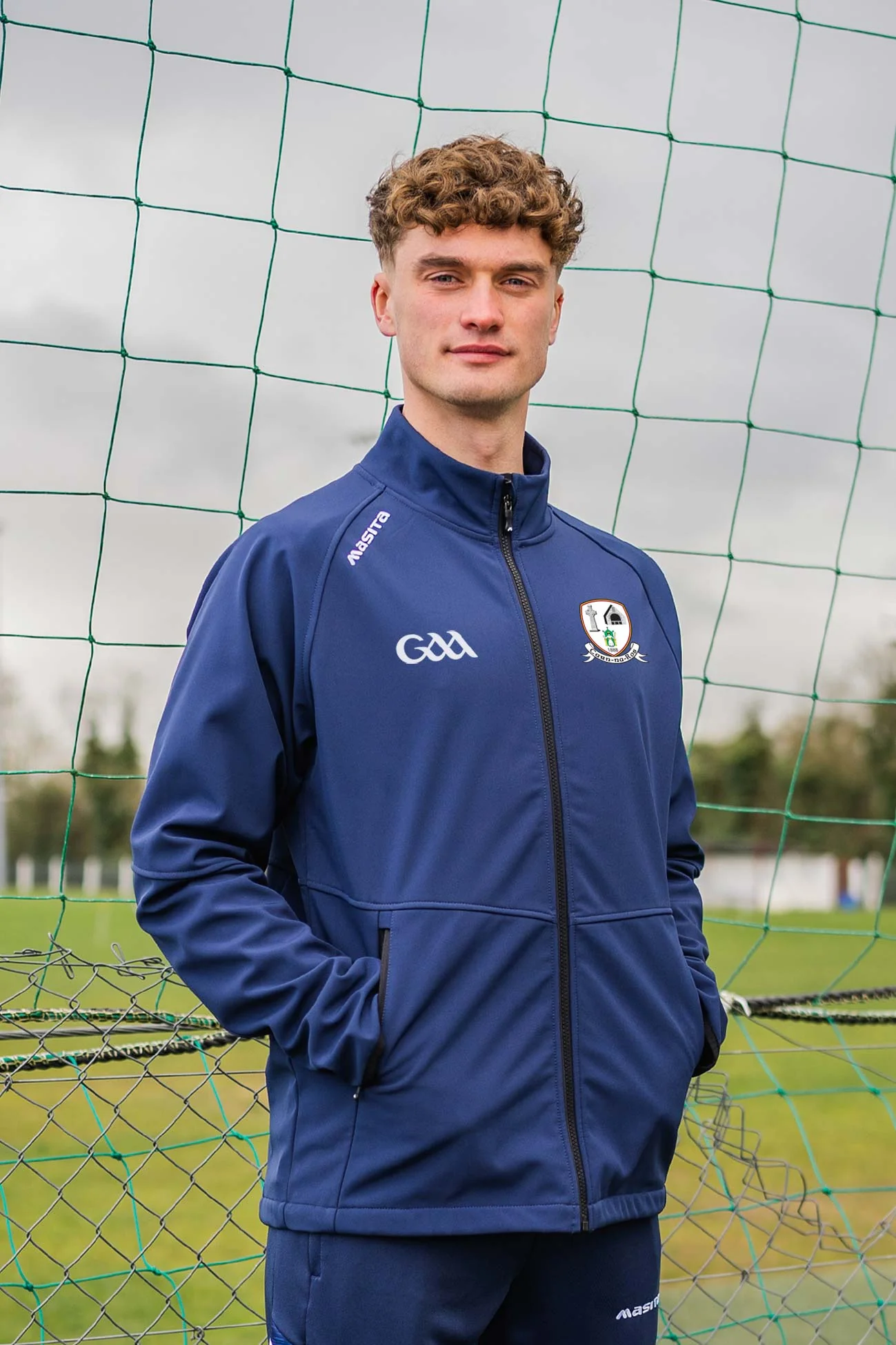 Carnaross GFC Navy Softshell Jacket Kids & Adults
