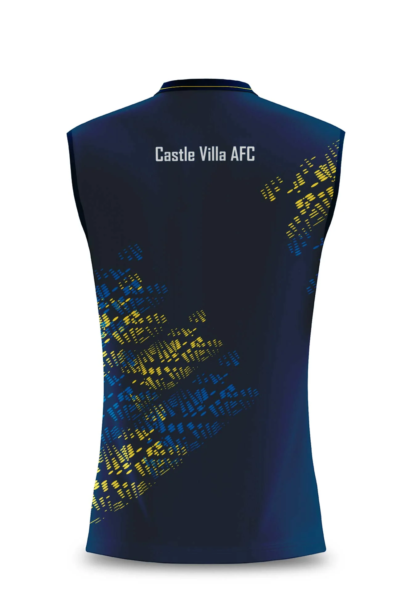Castle Villa FC Pop Up Shop Sleeveless Jersey Regular Fit Kids & Adults - Image 2