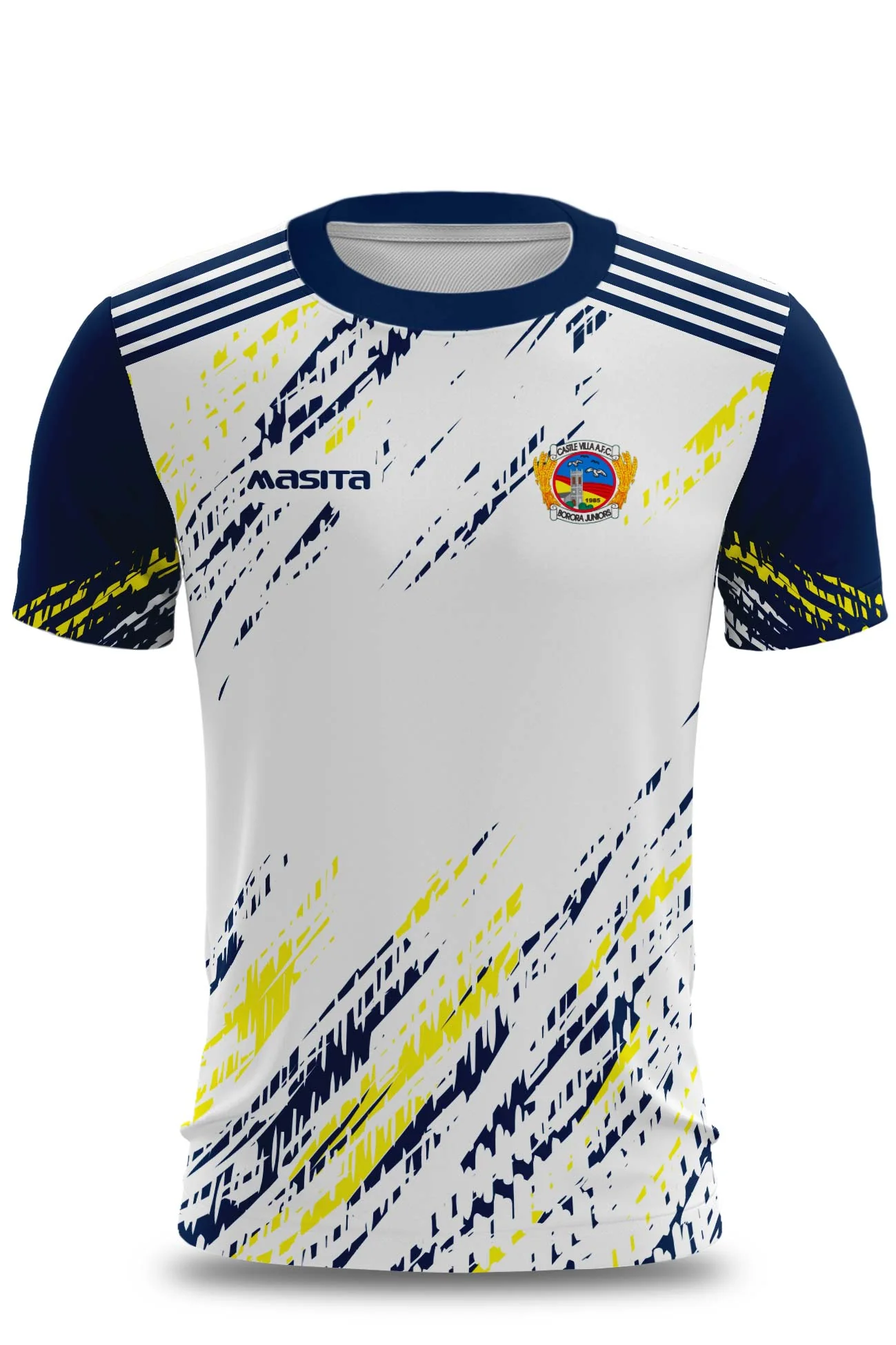 Castle Villa FC Pop Up Shop White Training Jersey Player Fit Adult