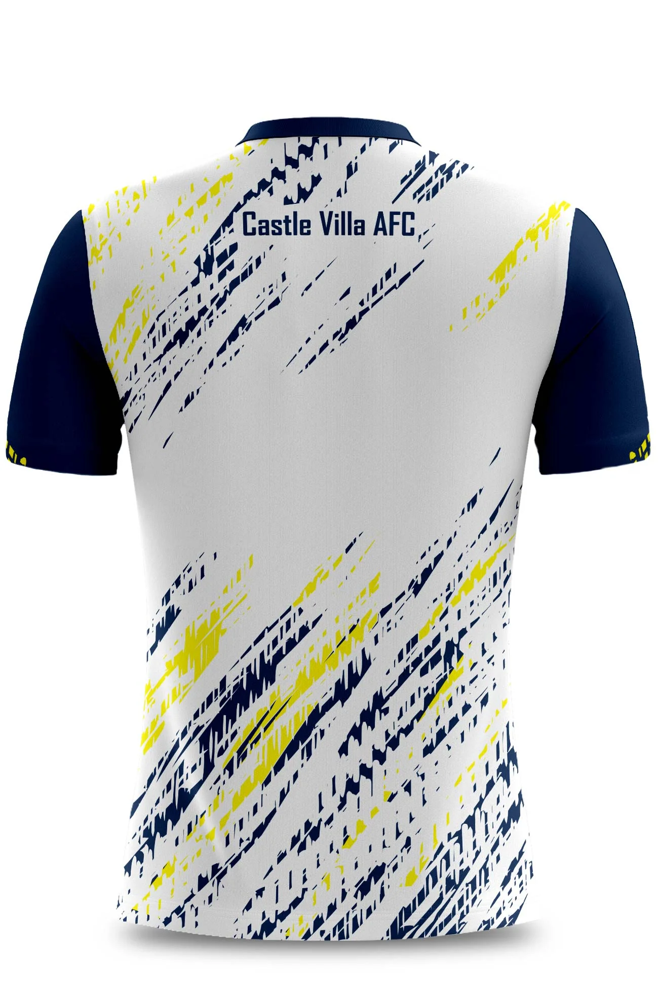 Castle Villa FC Pop Up Shop White Training Jersey Player Fit Adult - Image 2