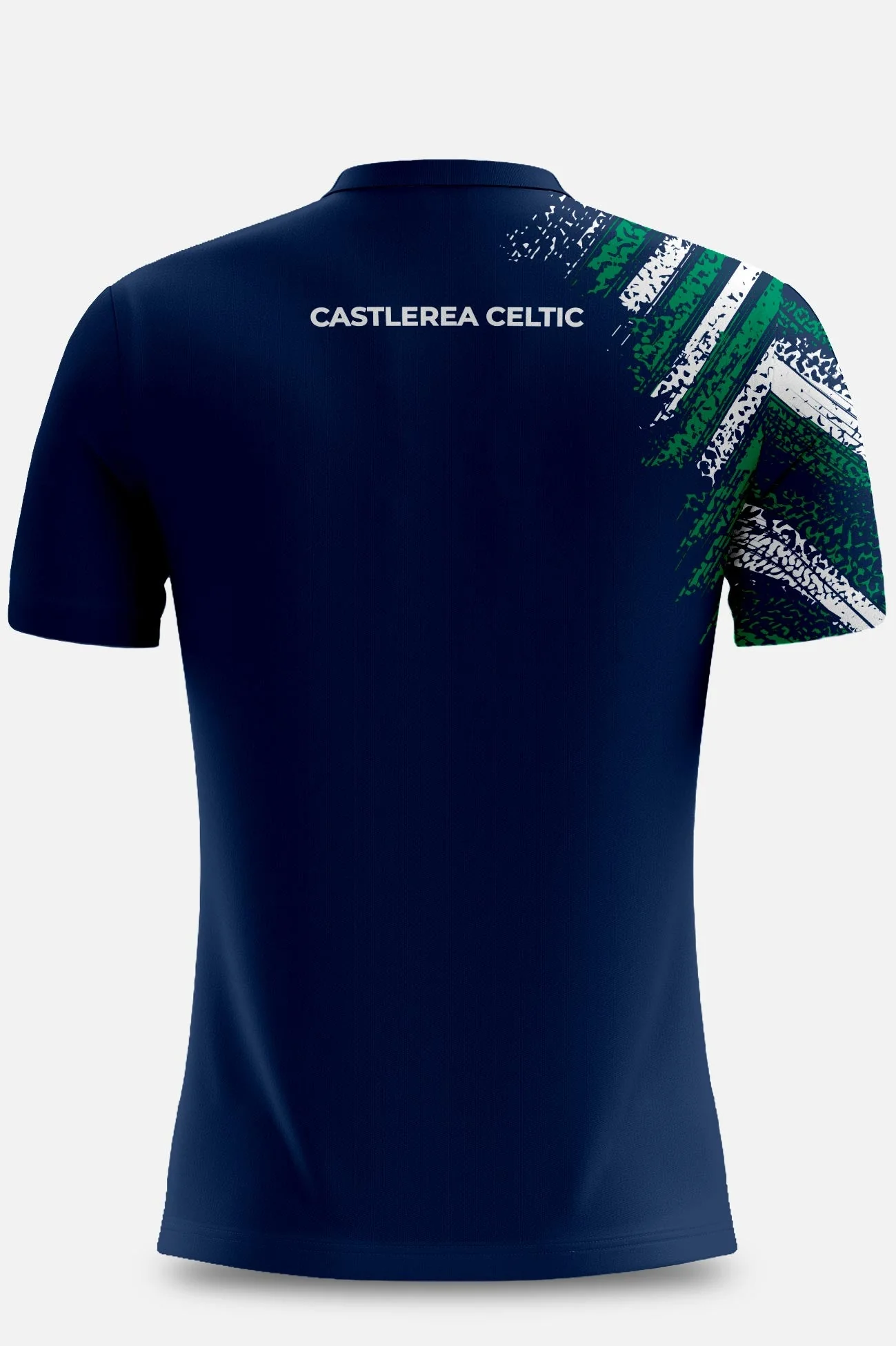 Castlerea Celtic Branco Style Training Jersey Regular Fit Adult - Image 2