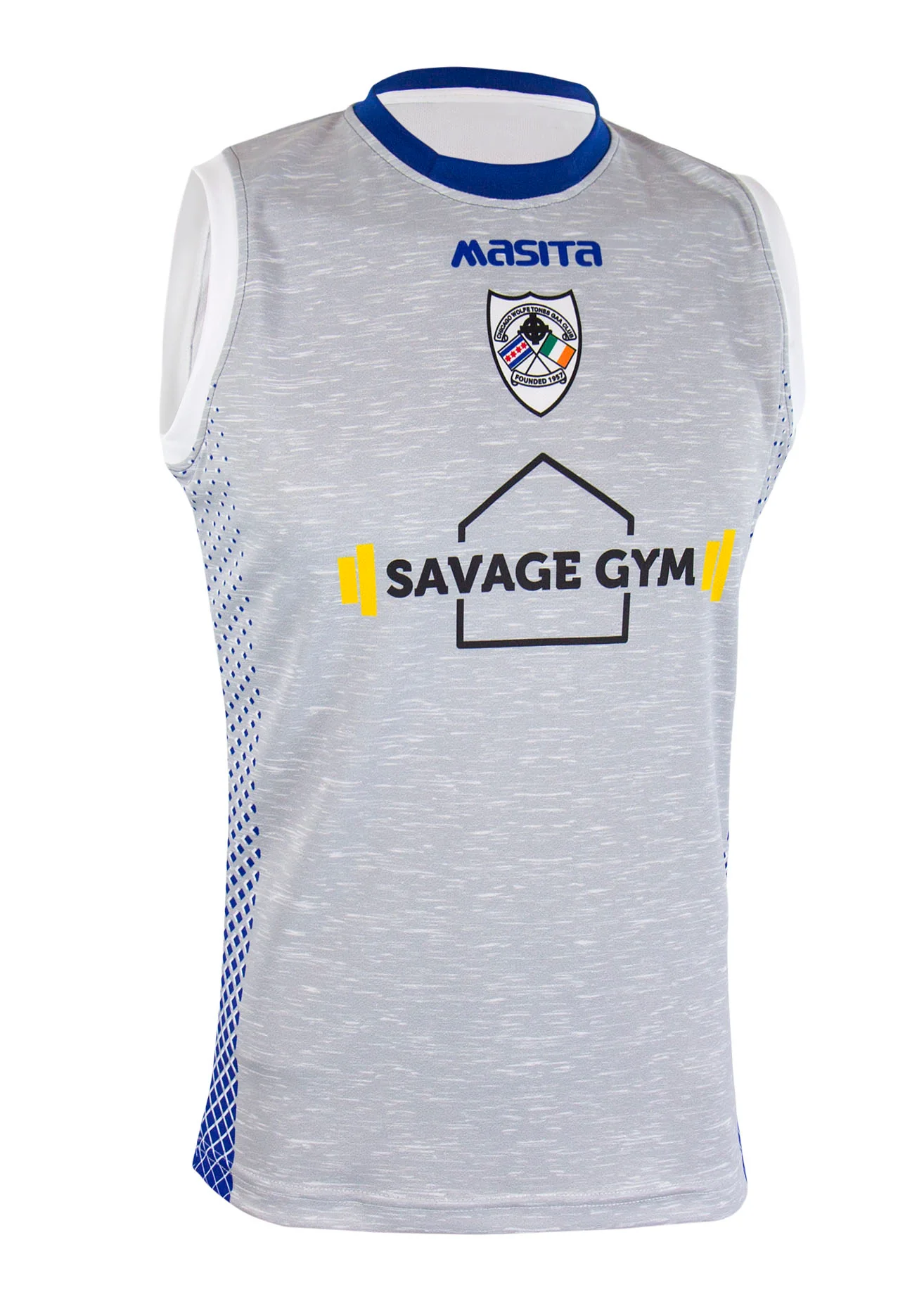 Chicago Wolfe Tones Home Sleeveless Shirt Player Fit Adult