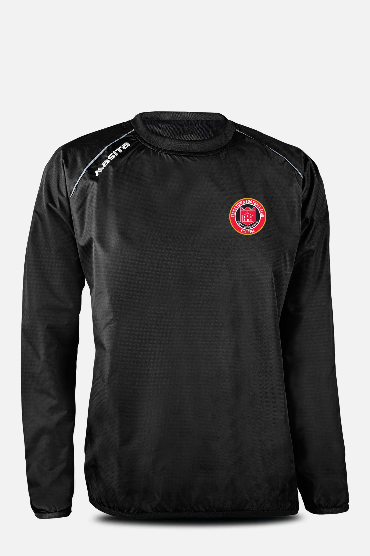 Clara Town FC Black Rainsweater Kids & Adults