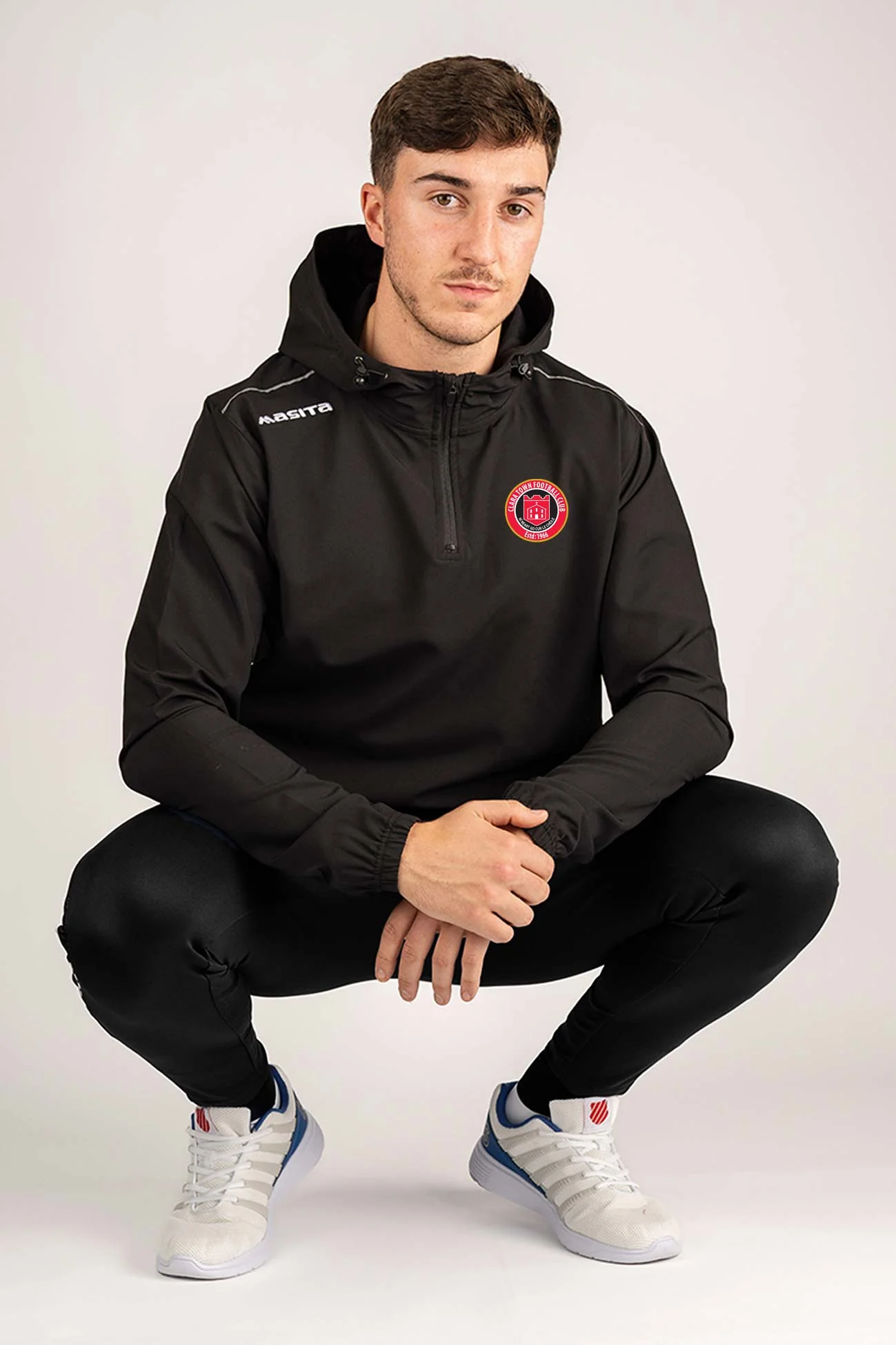 Clara Town FC Black Vermont Pullover Hoodie Adults