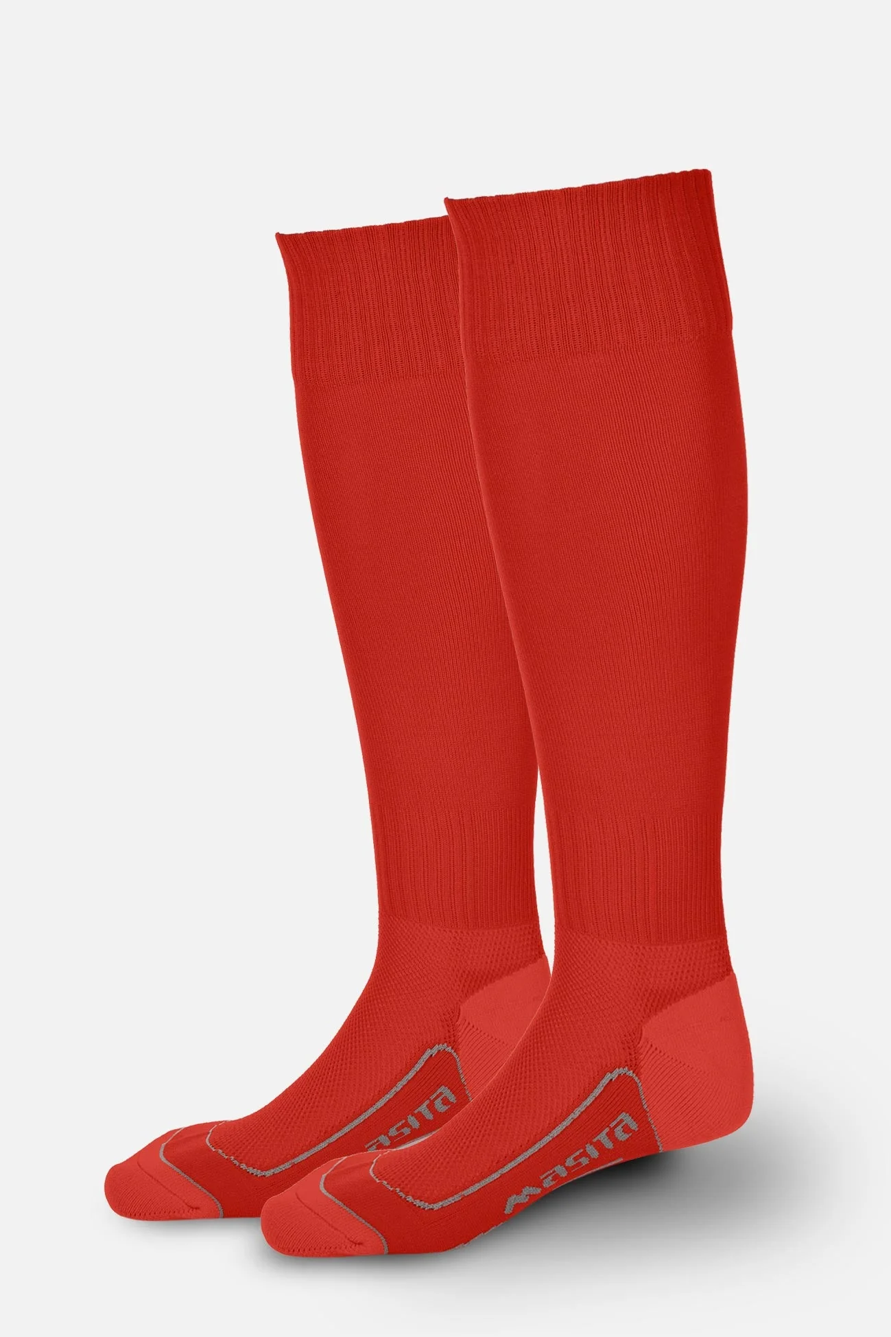 Clara Town FC Red Match Socks Kids & Adult