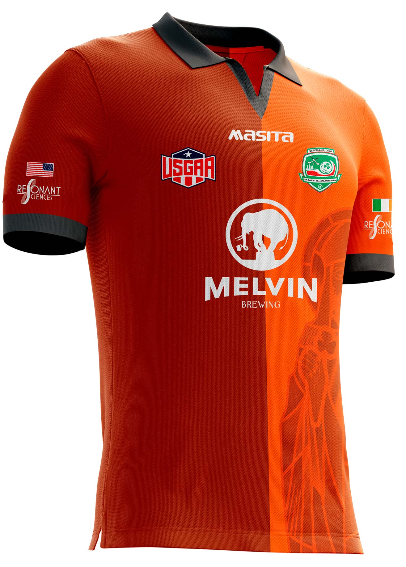 Cleveland Ohio GAA Special Edition Goalkeeper Jersey Regular Fit Adult