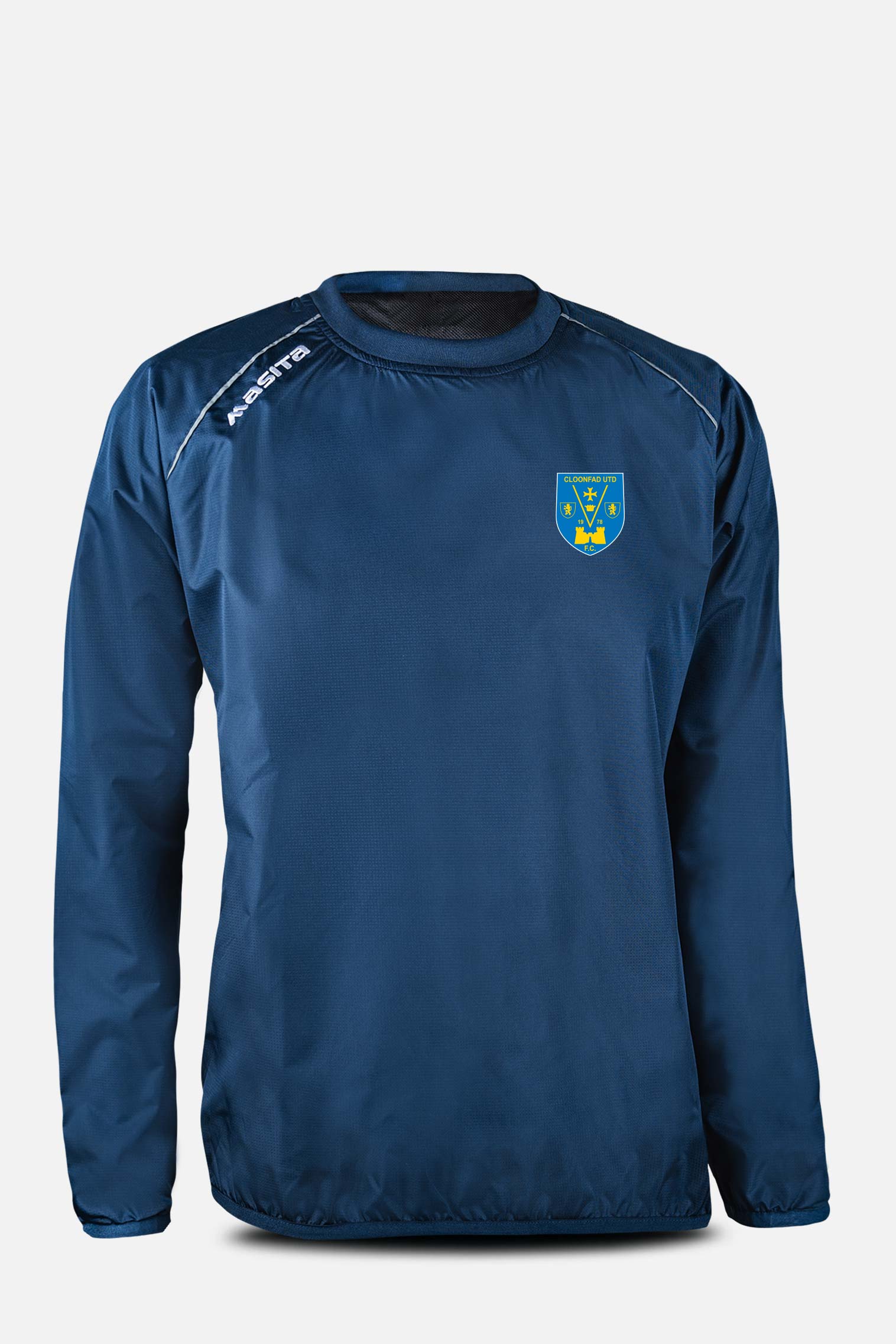 Cloonfad Utd  Navy Rainsweater Kids & Adults