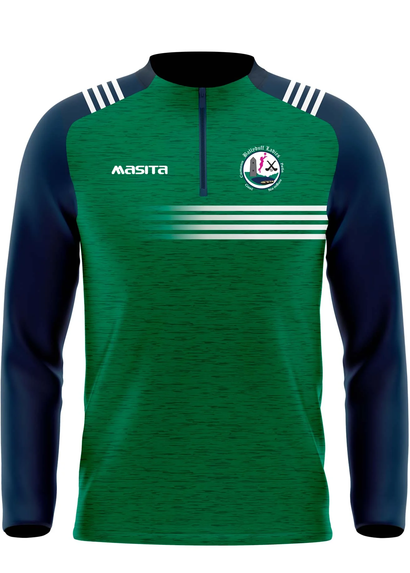 Ballyduff LGFA Errigal Style Quarter Zip Adults