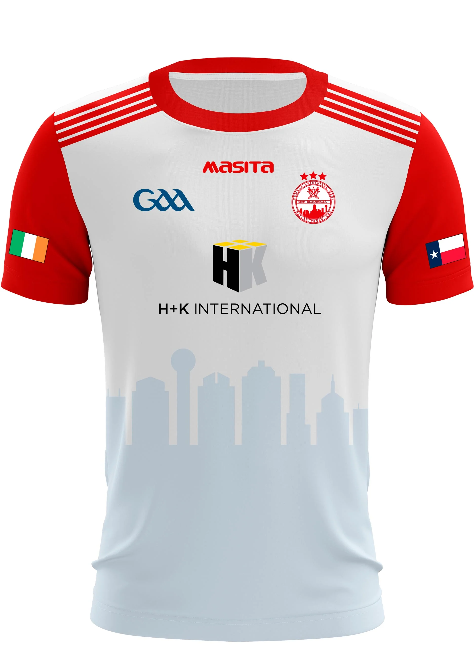 Dallas Fionn Mac Cumhaills GAA Away Jersey Regular Fit Adult