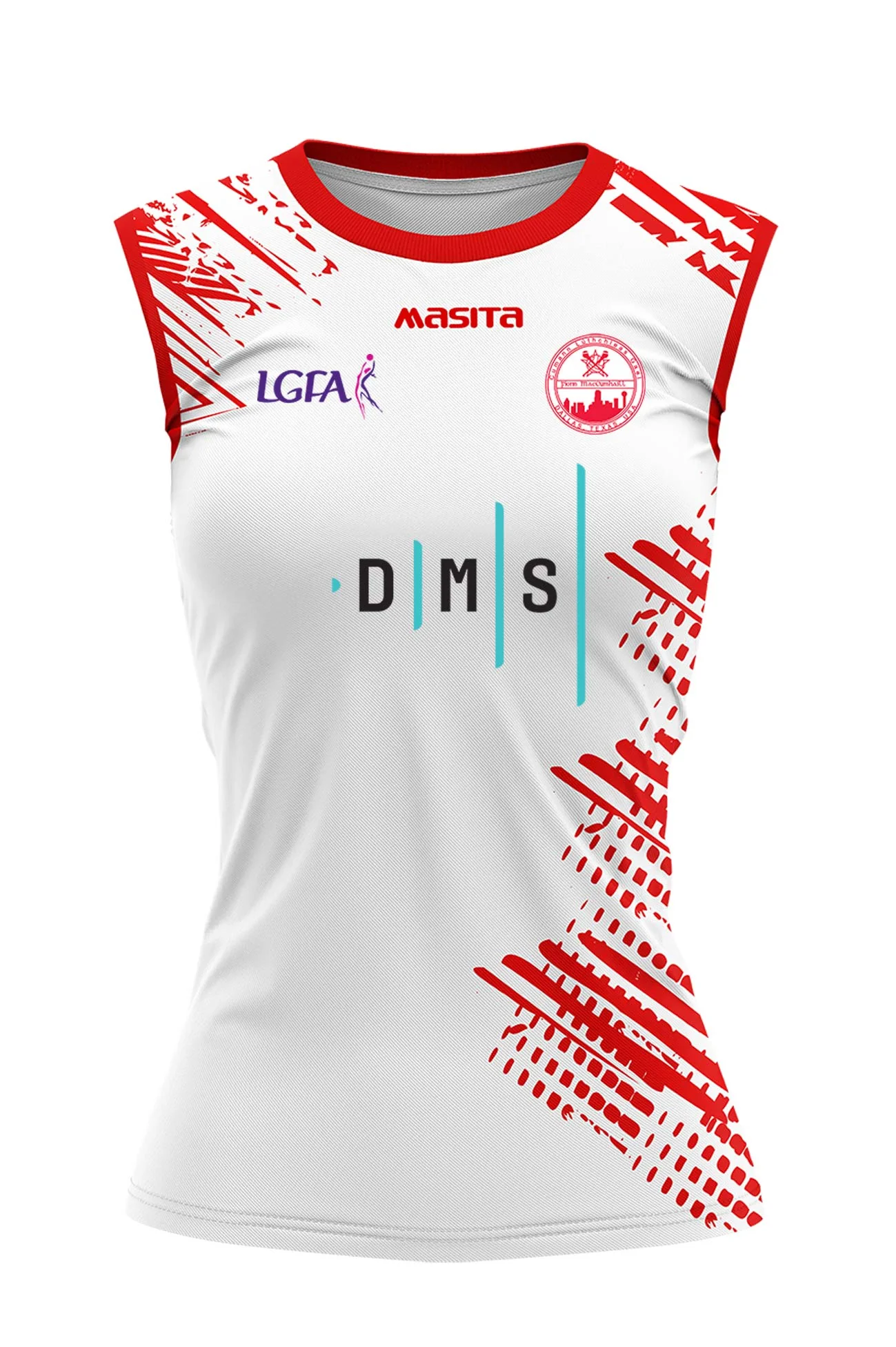 Dallas Fionn Mac Cumhaills LGFA Sleeveless Jersey Player Fit Adult