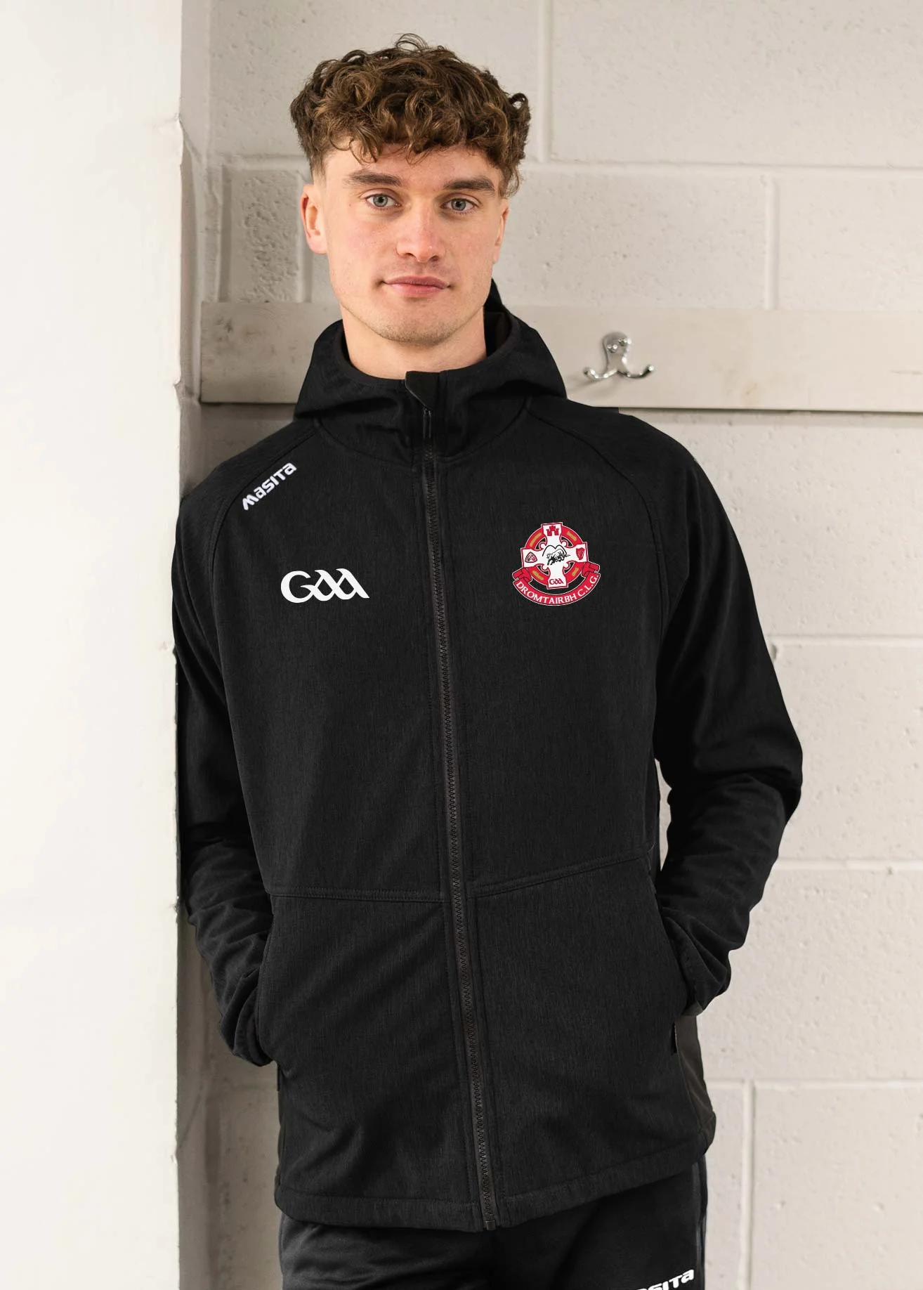 Dromtarriffe CLG Tara Style Softshell Hoodie Jacket Adult