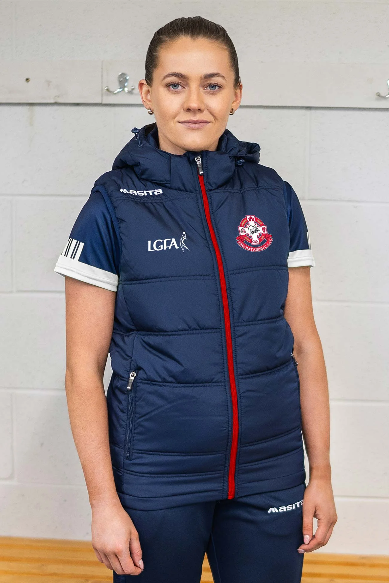 Dromtarriffe LGFA Pop Up Shop Navy Nova Sleeveless Gilet Kids