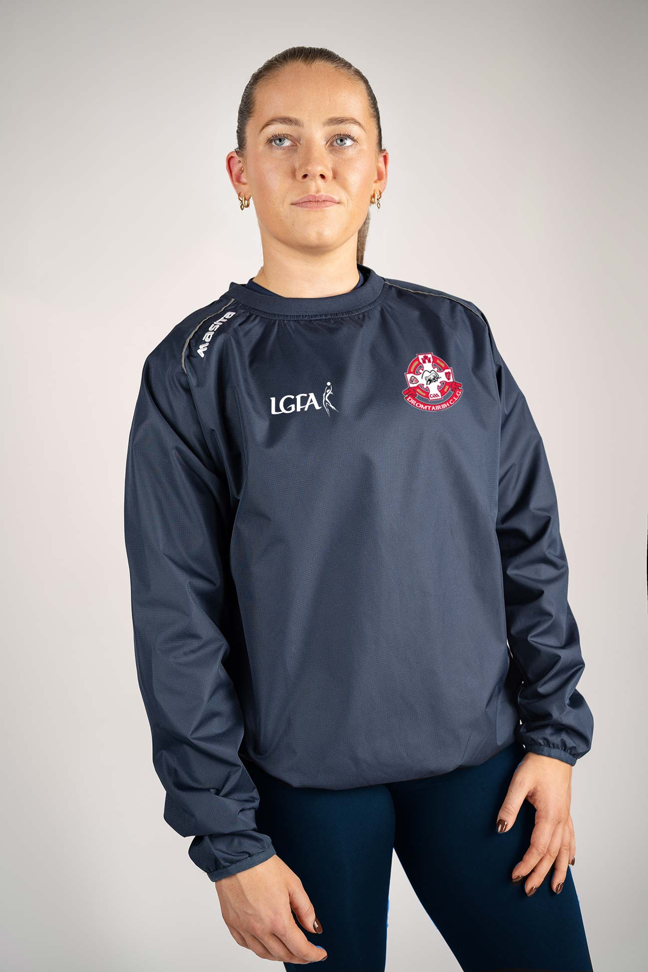 Dromtarriffe LGFA Pop Up Shop Navy Rainsweater Kids & Adults