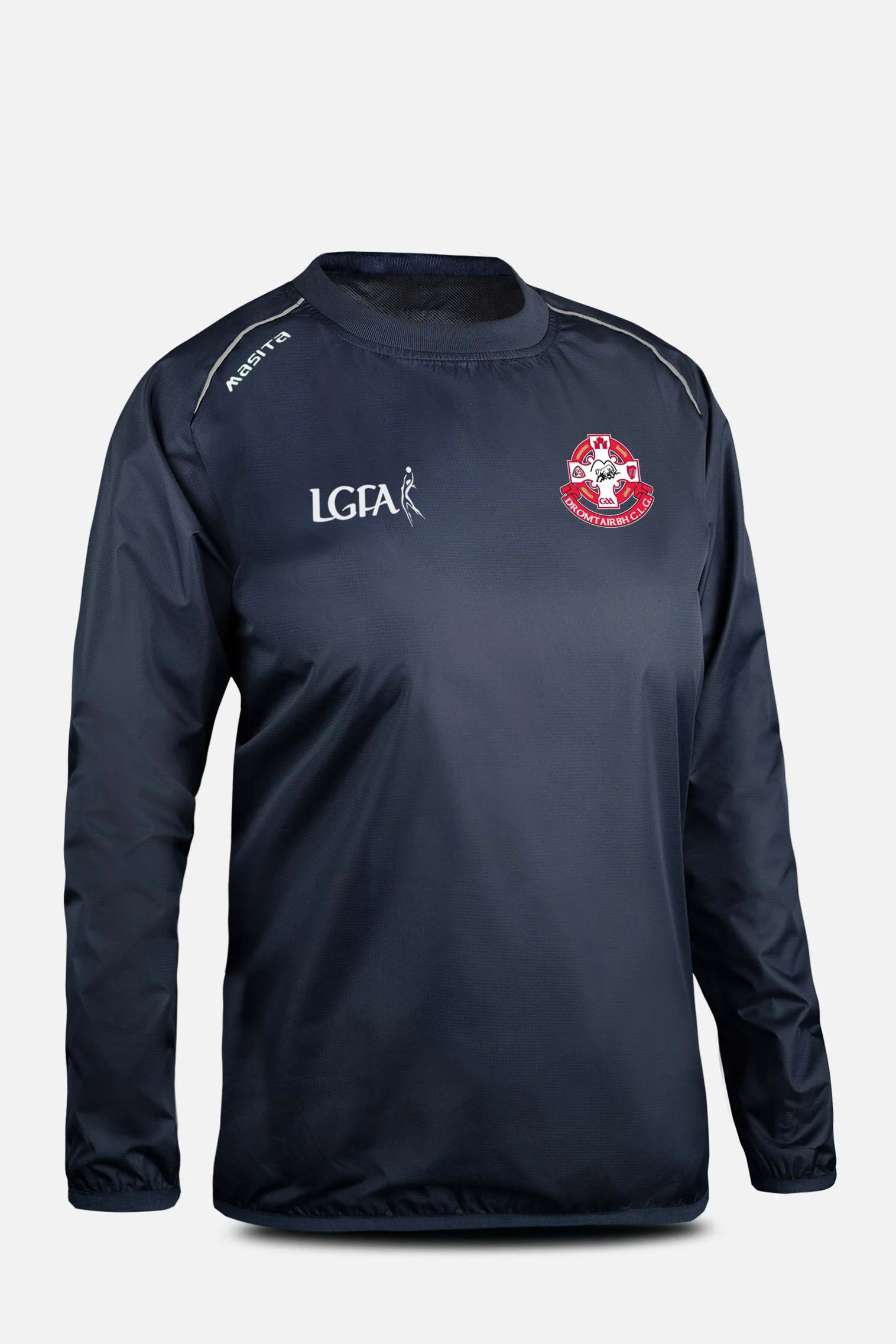 Dromtarriffe LGFA Pop Up Shop Navy Rainsweater Kids & Adults - Image 3
