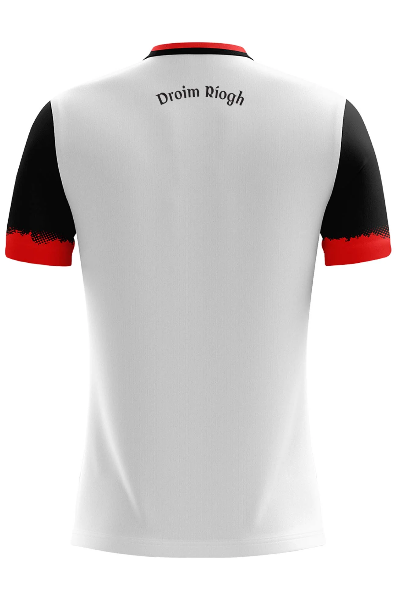 Drumree GAA Tulsa Style White Training Jersey Kids - Image 2