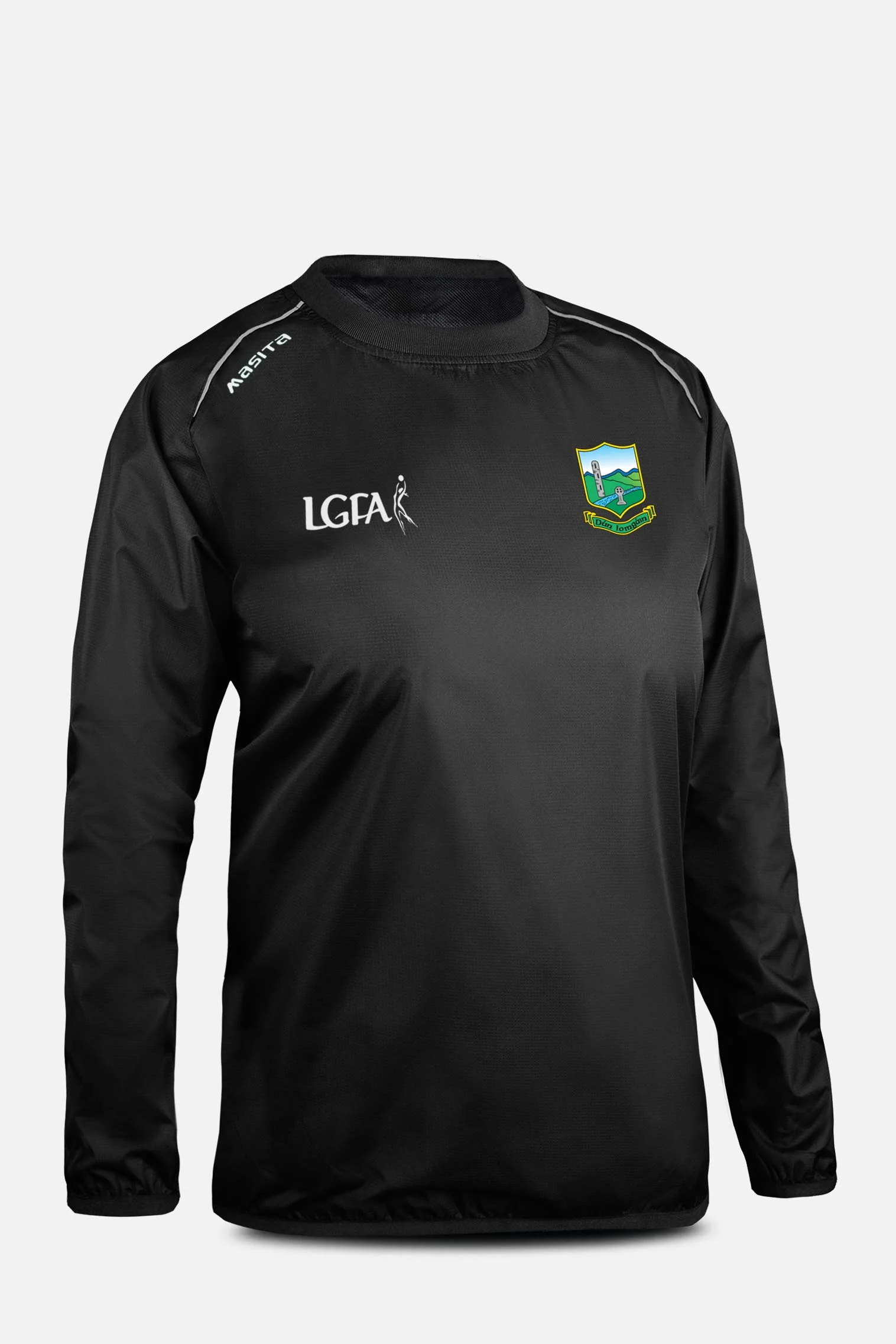 Dunnamaggin LGFA Black Rainsweater Kids & Adults - Image 3