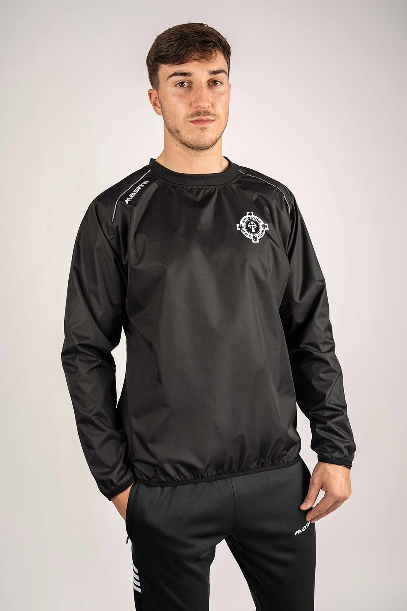 Emyvale GAA Black Rainsweater Kids