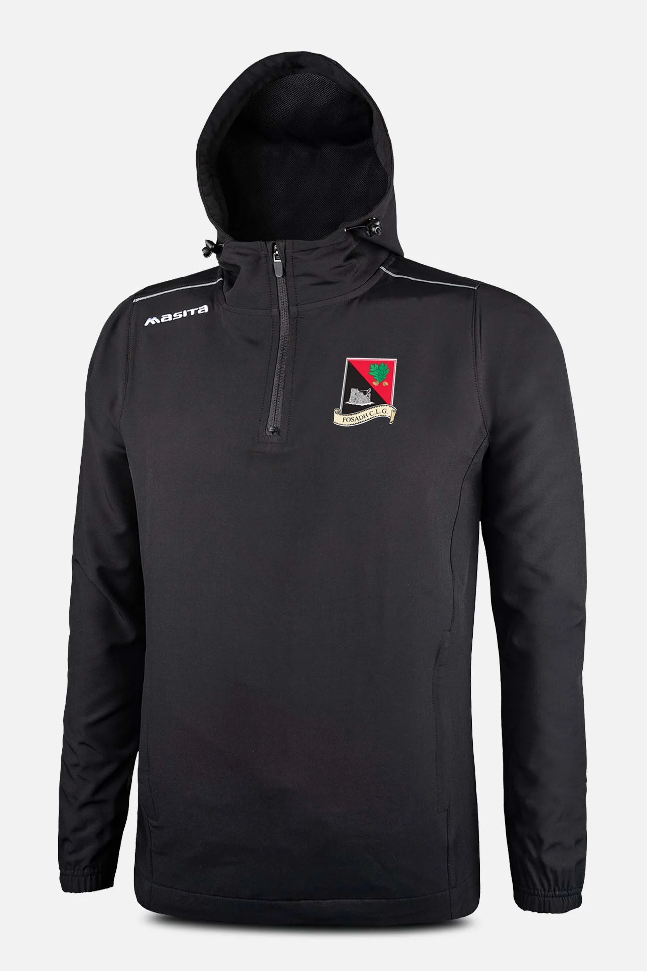 Fossa GAA Black Vermont Pullover Hoodie Adults