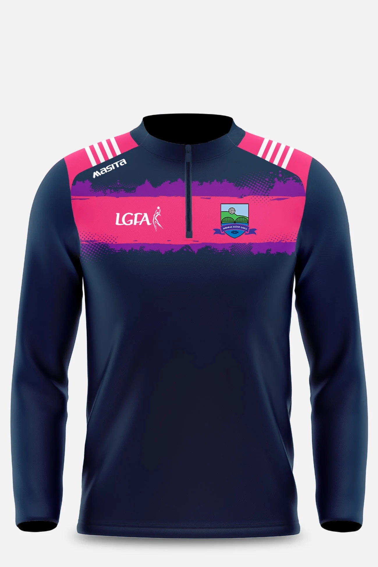 Inbhear Sceine Gaels Quarter Zip Kids