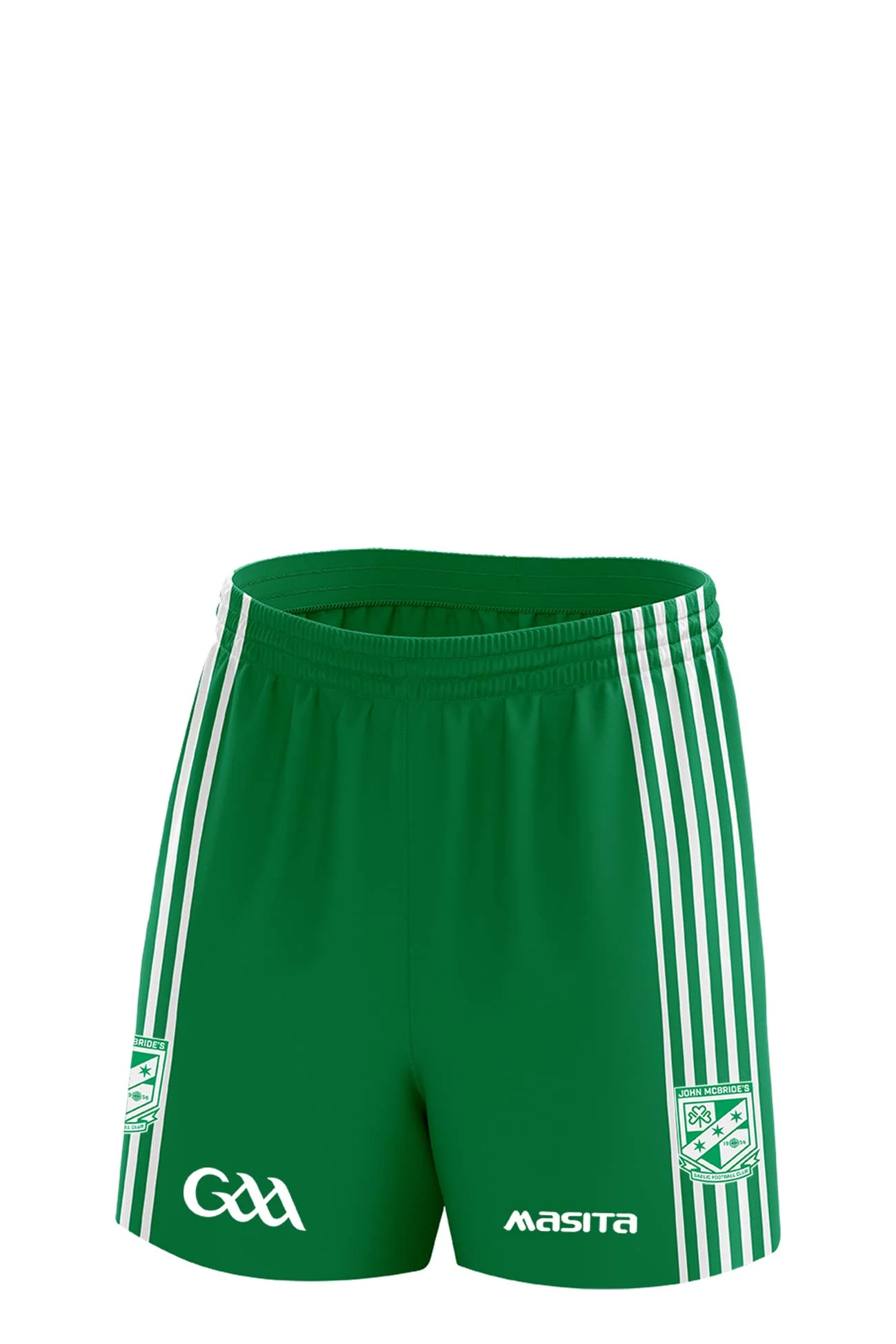 John McBride's Chicago Green Match Shorts Adult