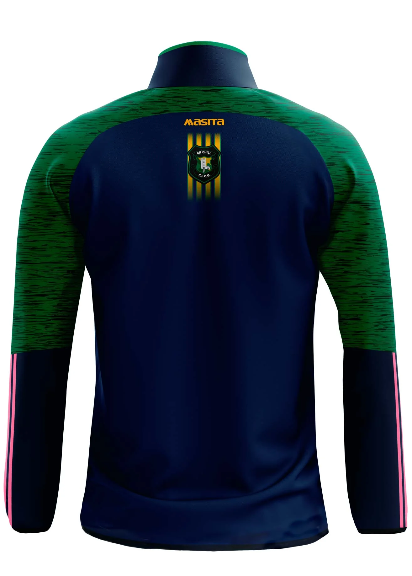 Kill C.L.C.G. Pink Quarter Zip Adults - Image 2