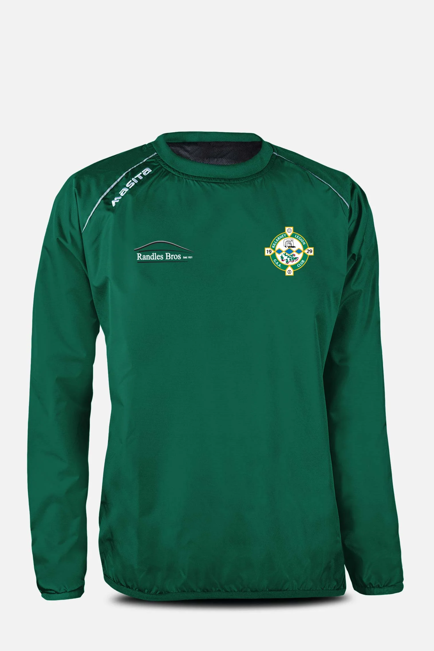 Killarney Legion Tara Style Green Rainsweater Adult