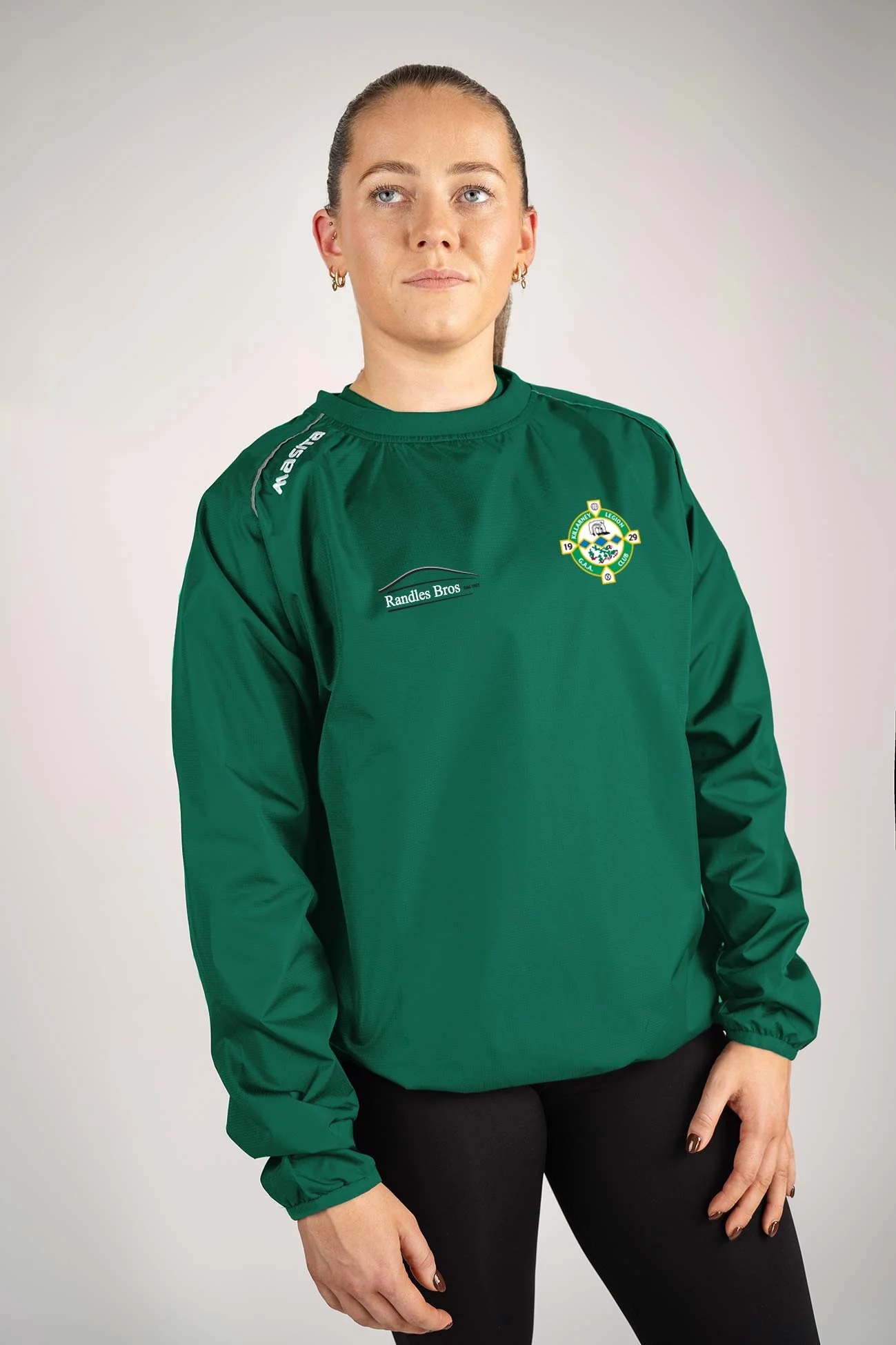 Killarney Legion  Tara Style Green Rainsweater Kids - Image 4