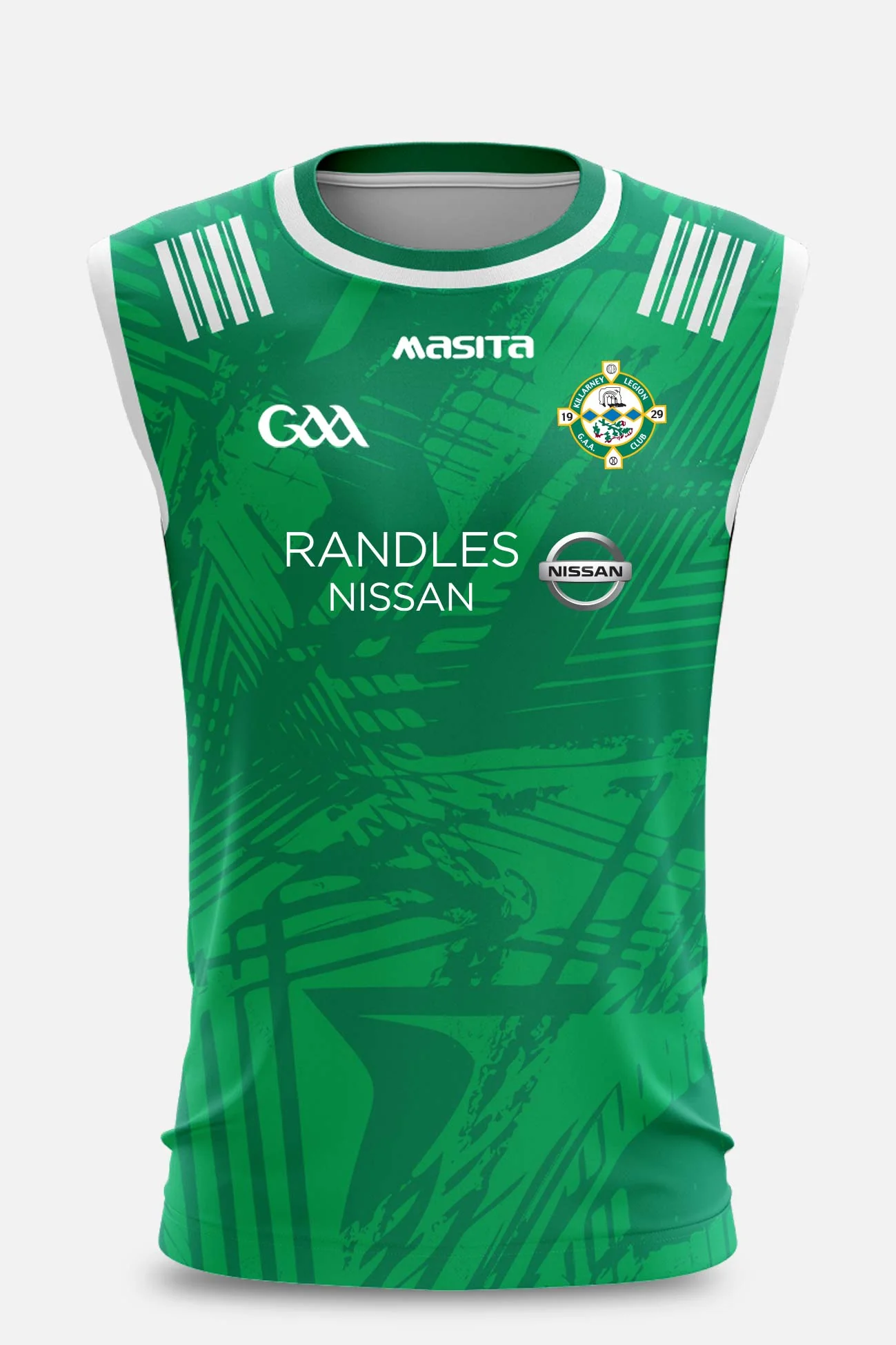 Killarney Legion GAA Sleeveless Jersey Regular Fit Adult
