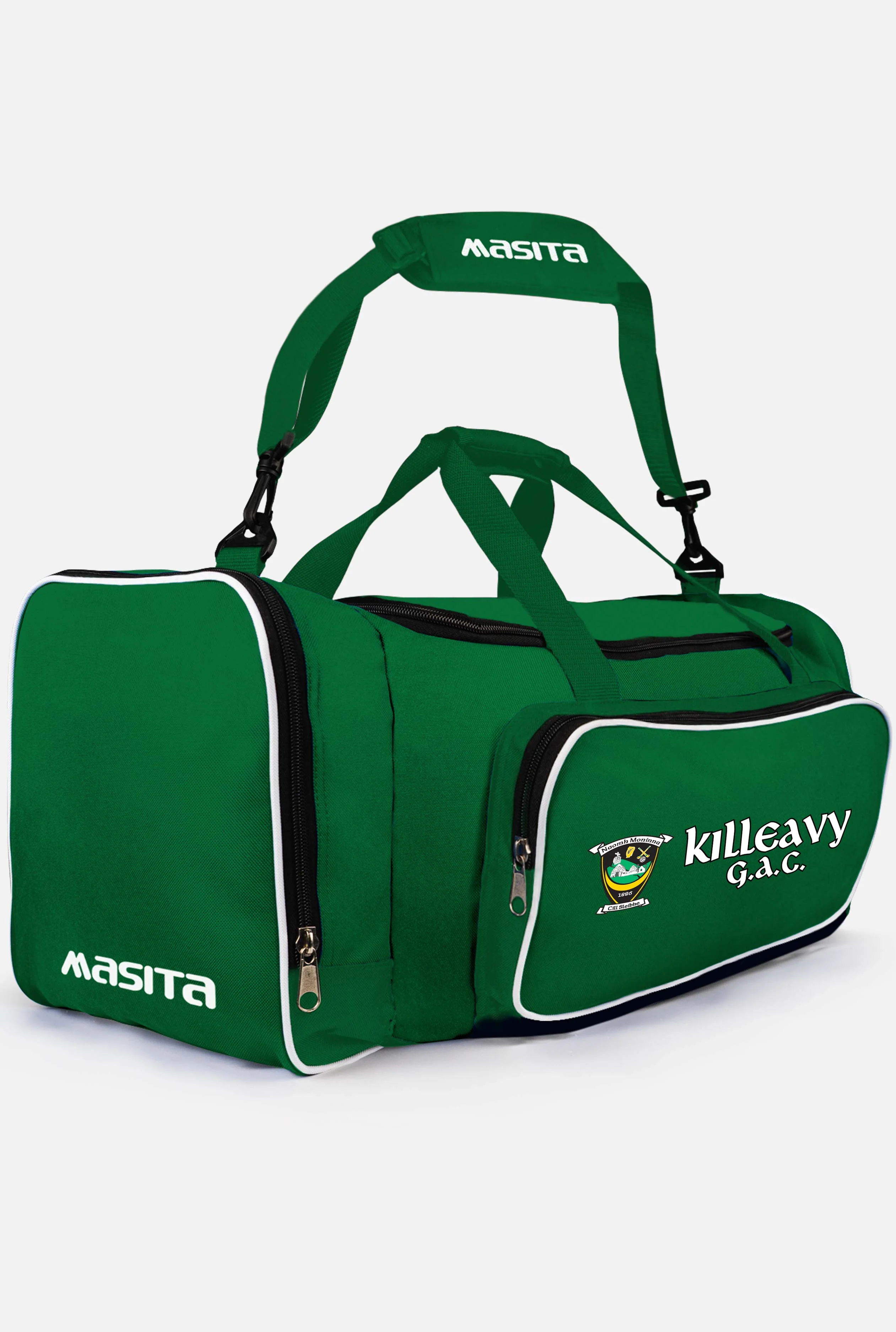 Killeavy CLG Green/Black/White Tara Style Club Bag