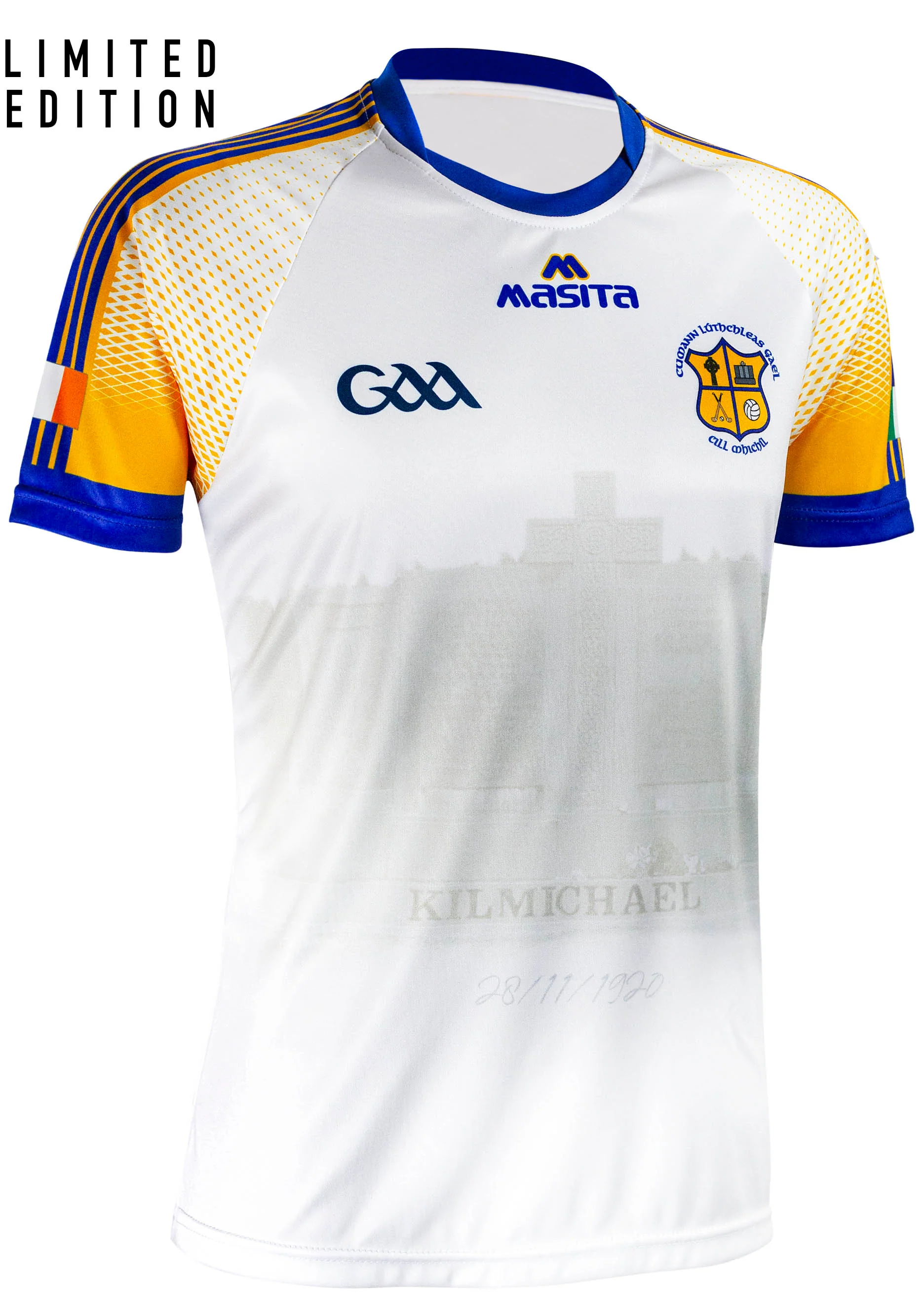 Kilmichael GAA White Commemorative Jersey Kids