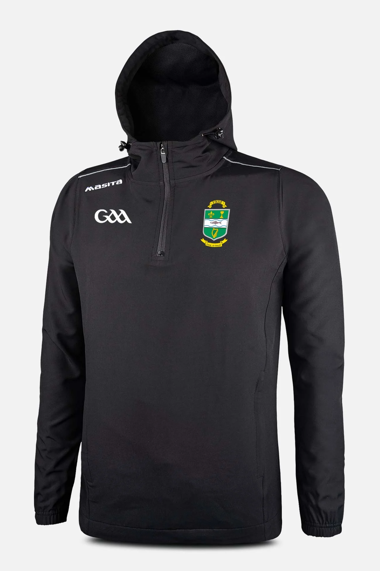 Listry GAA Black/White Vermont Pullover Hoodie Adult - Image 2