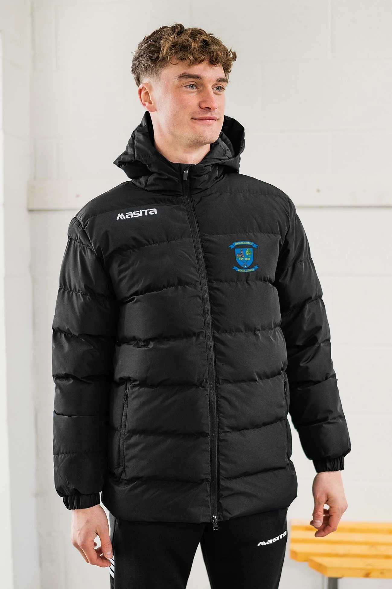 Michael Cusacks GAA Black Nepal Winter Jacket