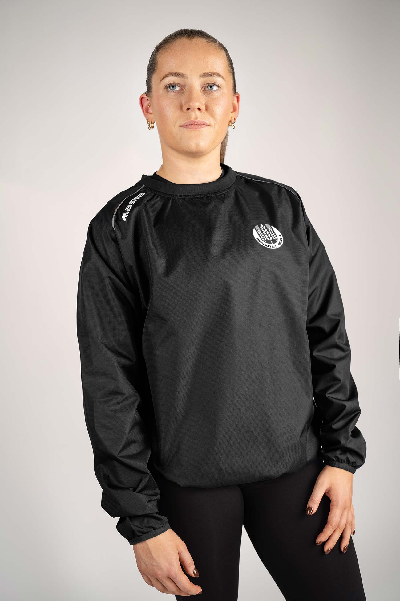 Moynalty AC Black Tara Style Rainsweater Kids - Image 3