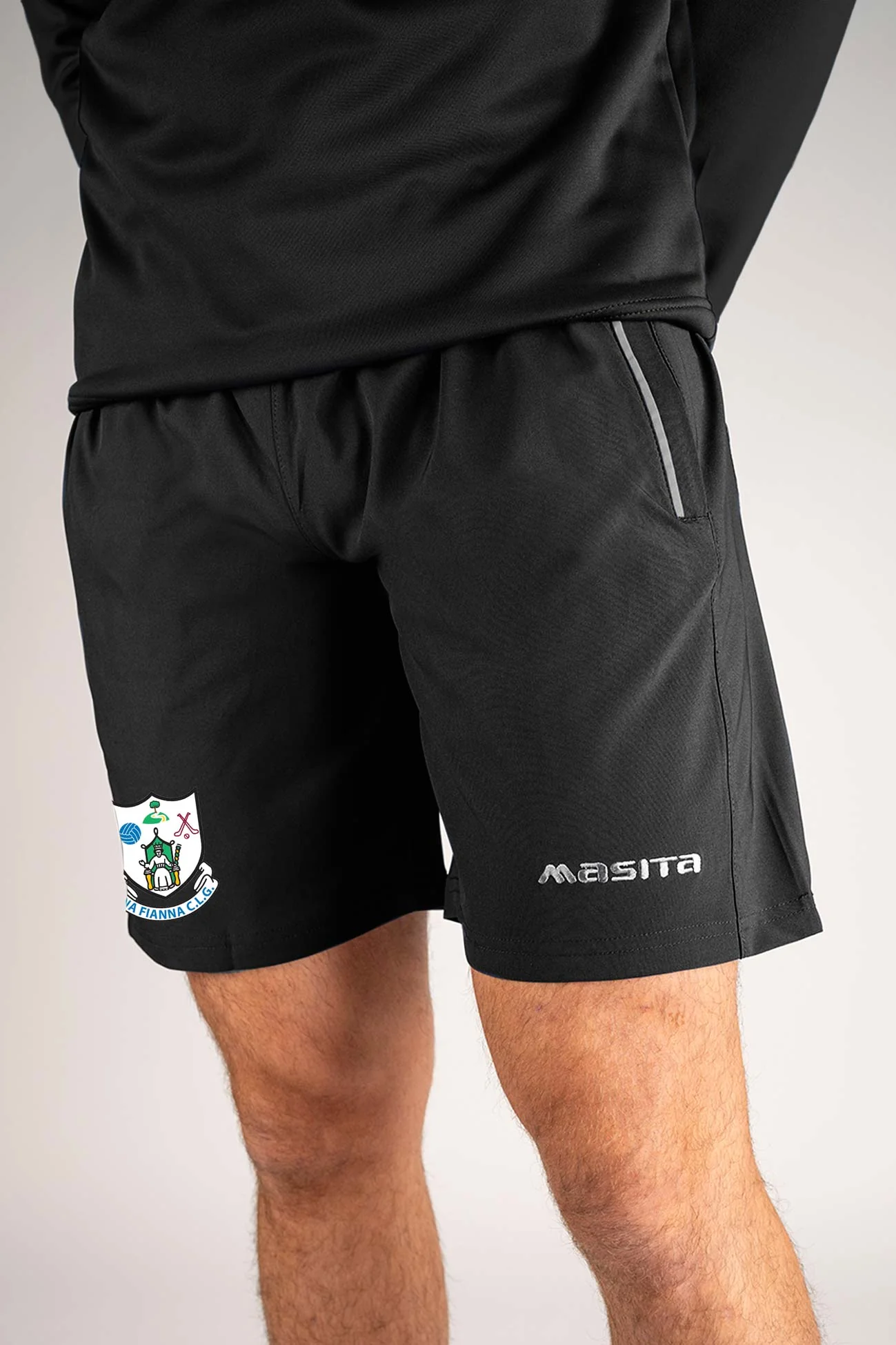 Na Fianna Black Leisure Short Adult