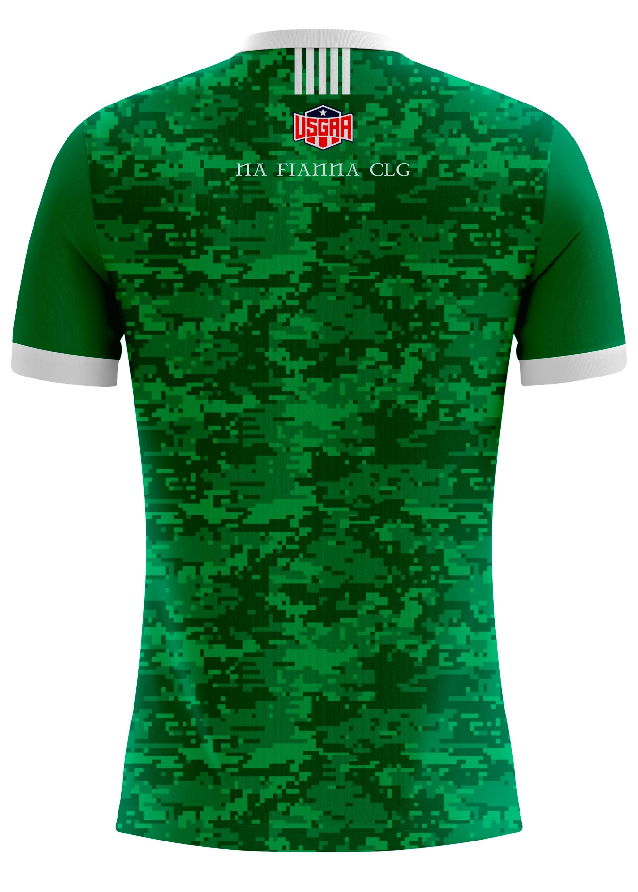 Na Fianna Buffalo Green Camo Jersey Regular Fit Adult - Image 2
