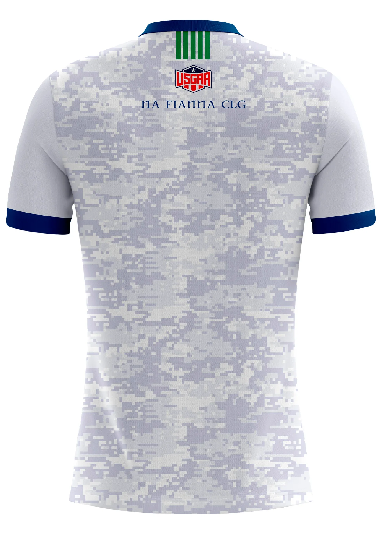 Na Fianna Buffalo White Camo Jersey Regular Fit Adult - Image 2