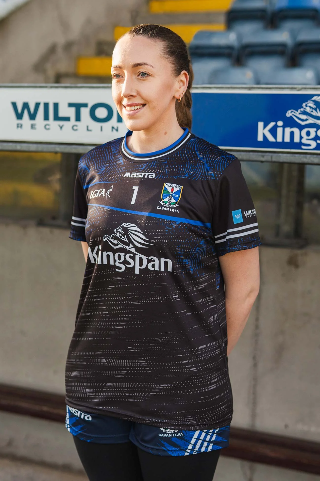 New Cavan Ladies Black Goalkeeper Jersey Regular Fit Adults - Image 2
