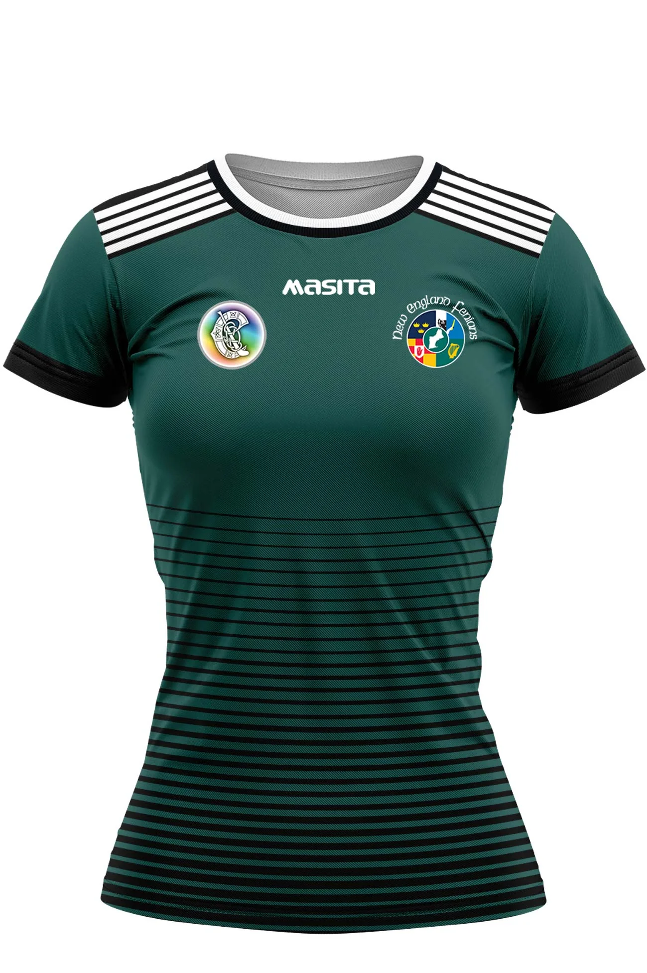 New England Fenians Camogie Home Jersey Kids