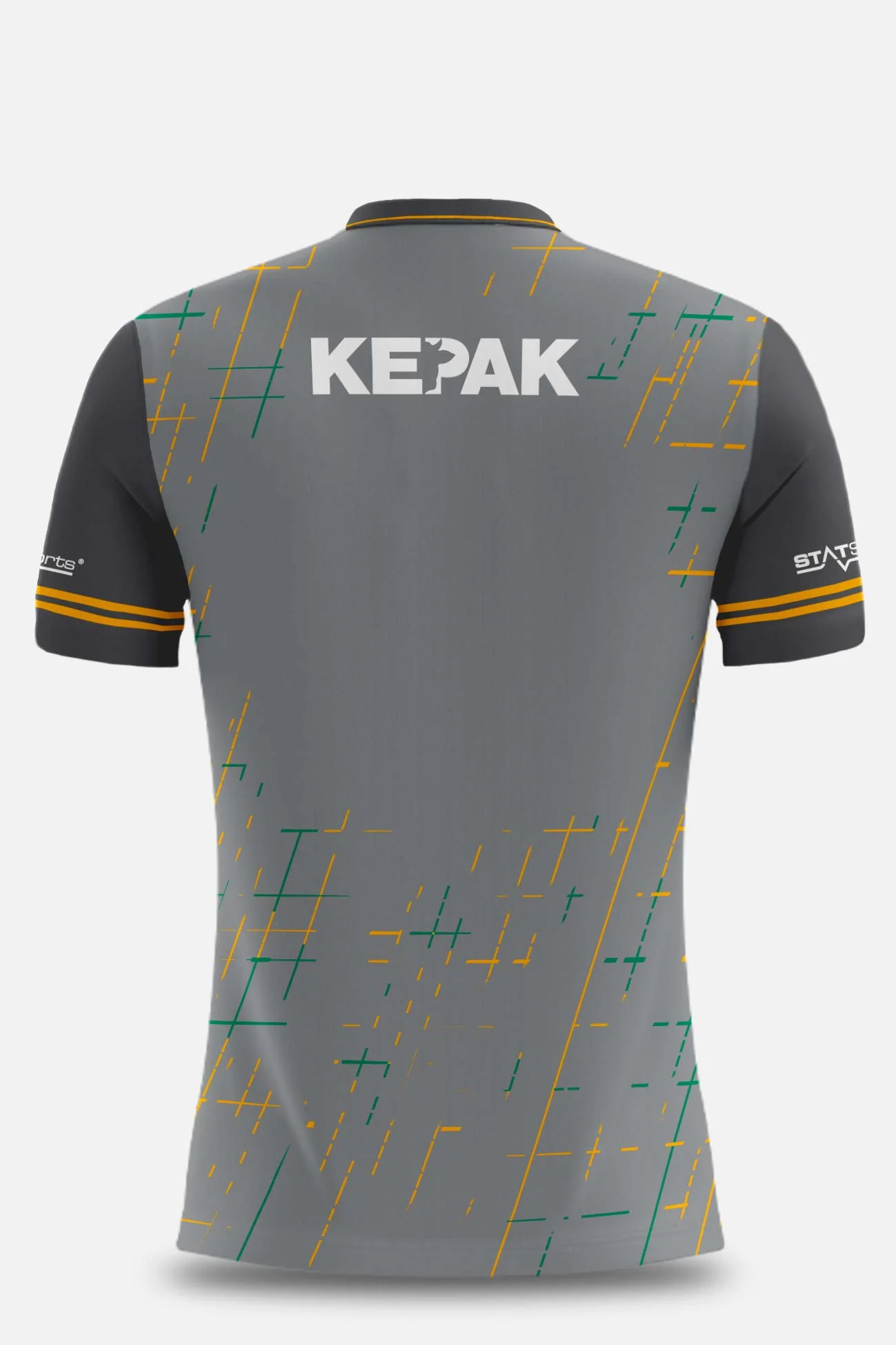 New Meath Ladies Grey Goalkeeper Jersey Regular Fit Kids - Image 2