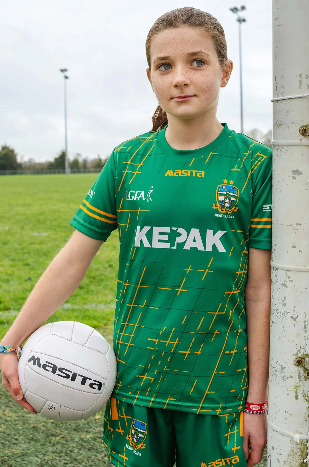 New Meath Ladies Home Jersey Regular Fit Kids - Image 4