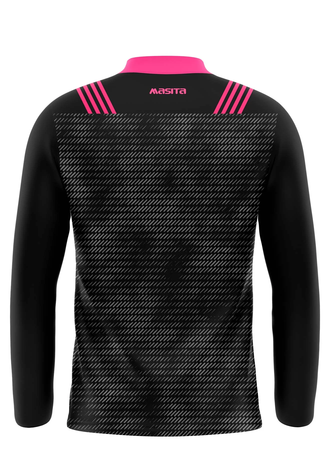 Nobber GAA Errigal Style Pink Quarter Zip Adults - Image 2