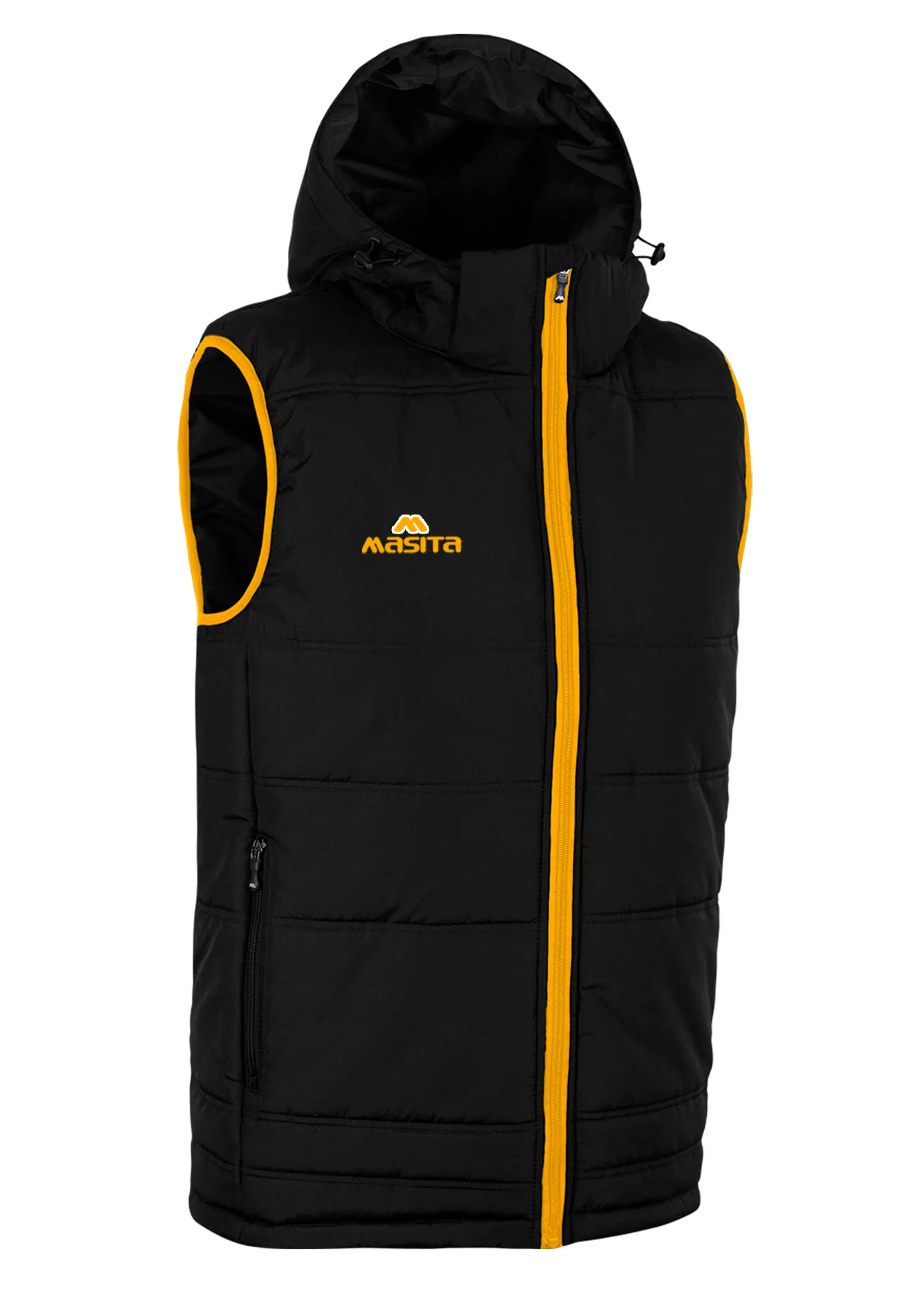 Nova Sleeveless Gilet Black/Amber Kids