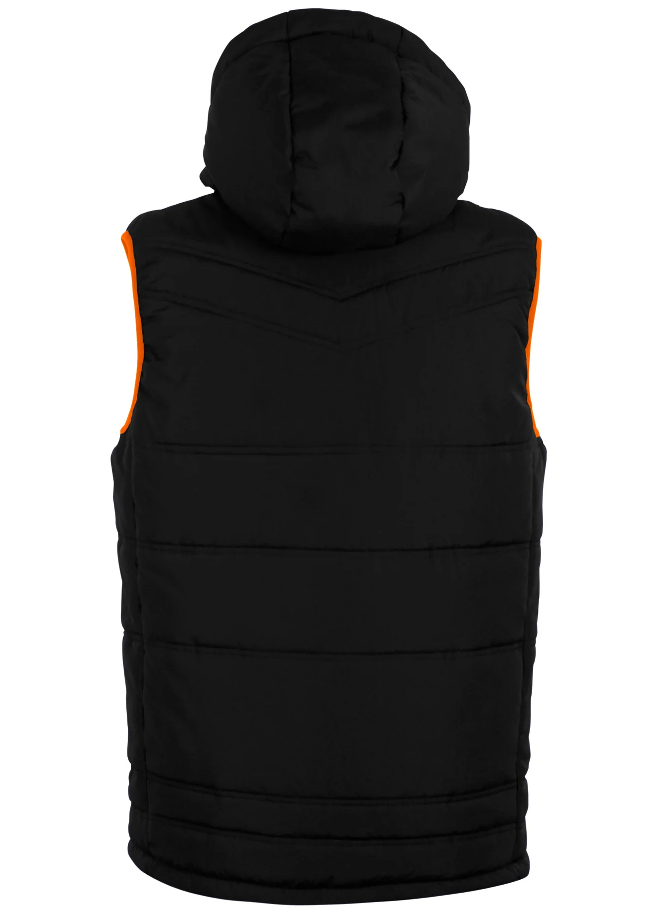 Nova Sleeveless Gilet Black/Orange Kids - Image 2