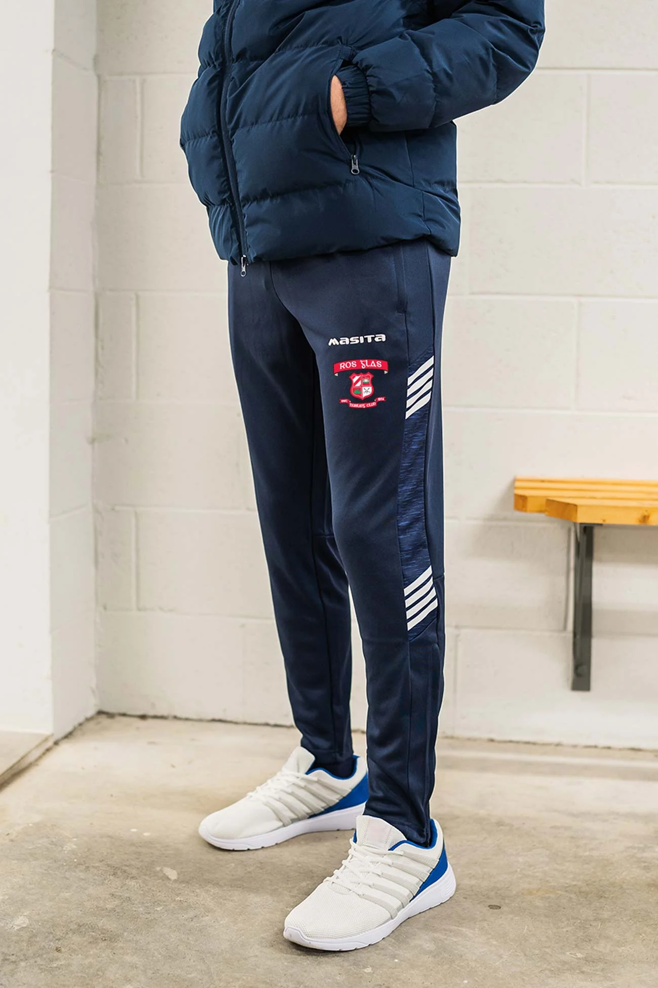 Ros Glas Navy Skinny Bottoms Kids & Adults