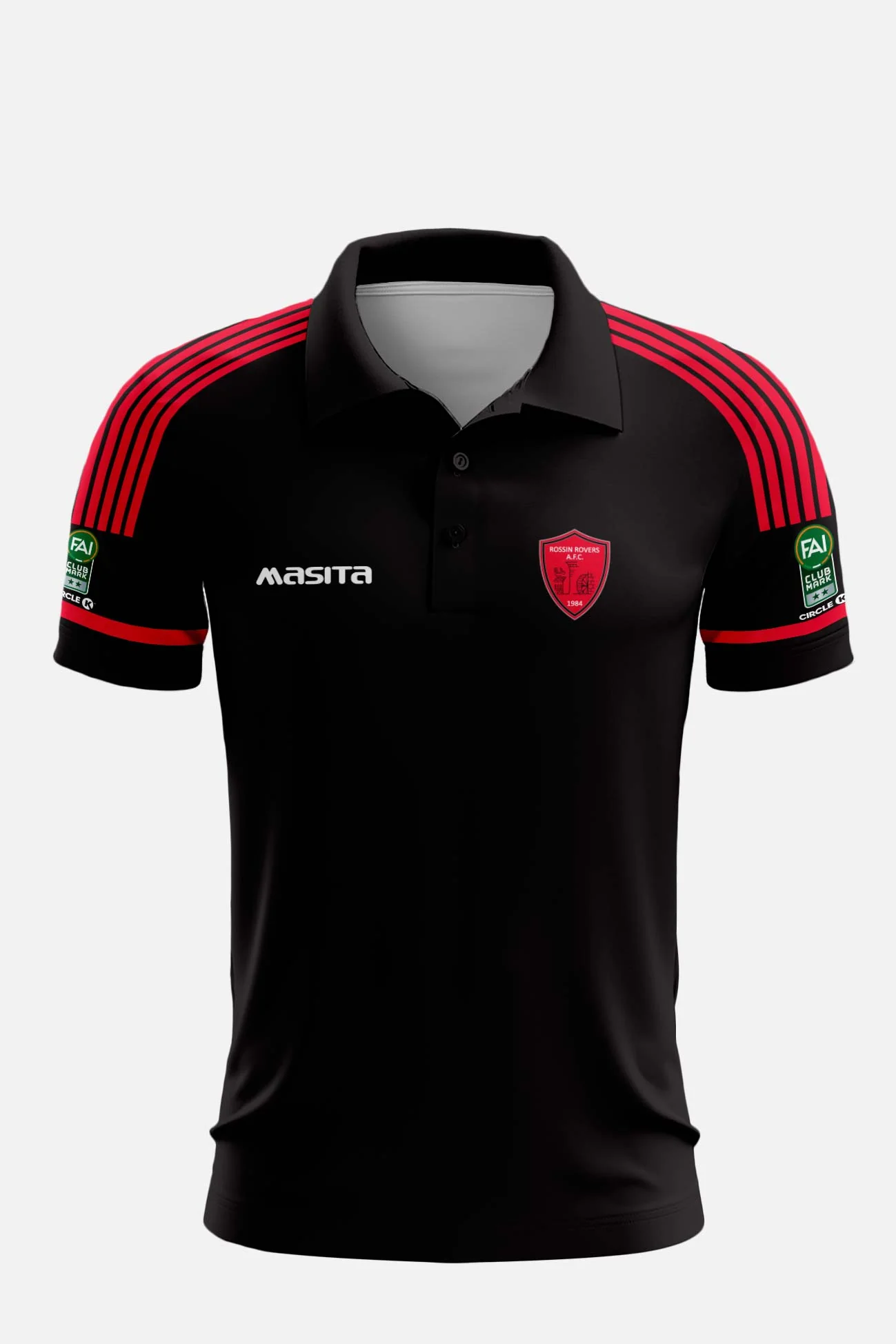 Rossin Rovers AFC Polo Shirt Regular Fit Adult